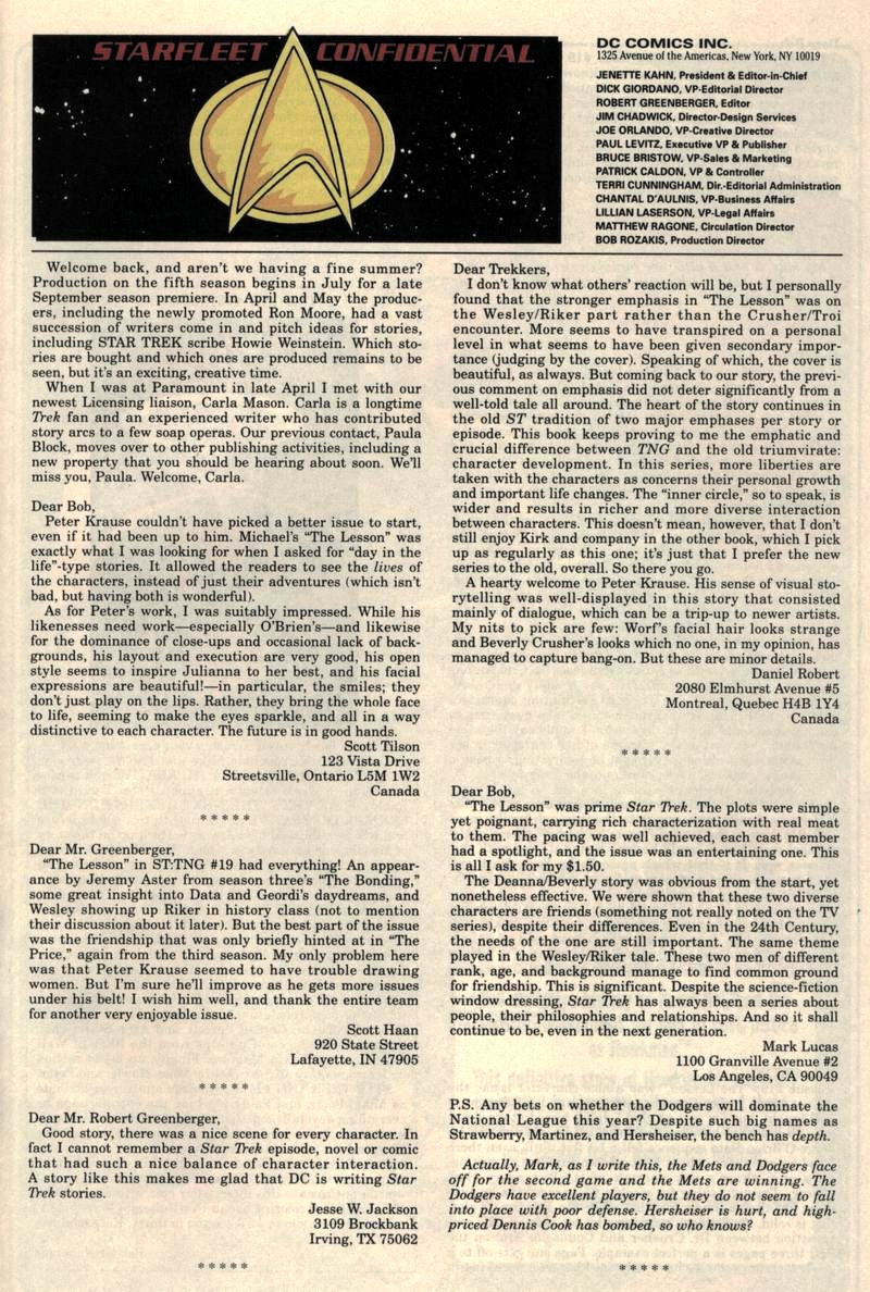 Read online Star Trek: The Next Generation (1989) comic -  Issue #23 - 26