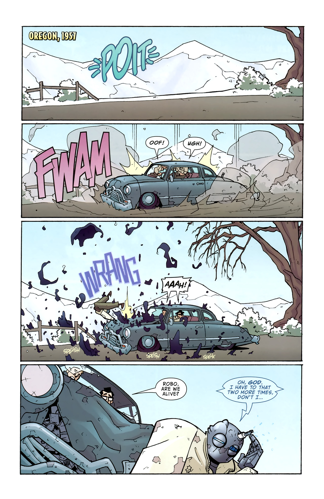 Read online Atomic Robo and the Shadow From Beyond Time comic -  Issue #5 - 20