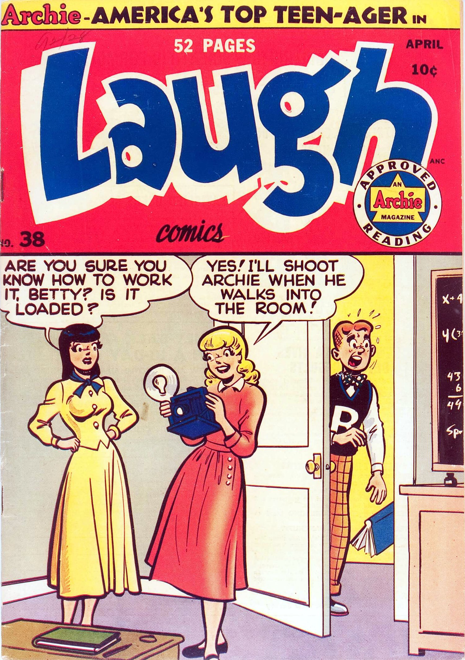 Read online Laugh (Comics) comic -  Issue #38 - 1