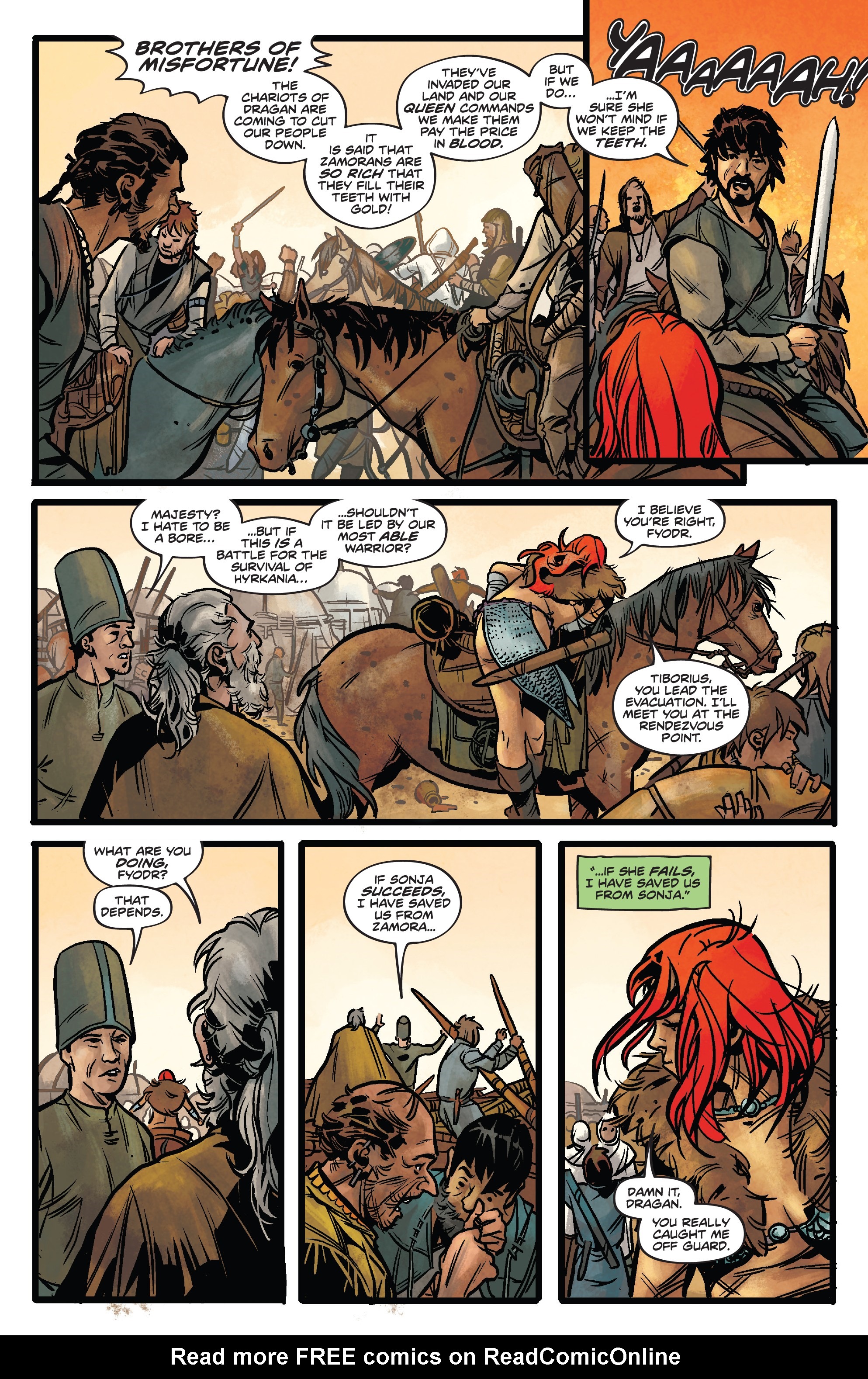Read online Red Sonja (2019) comic -  Issue #4 - 11