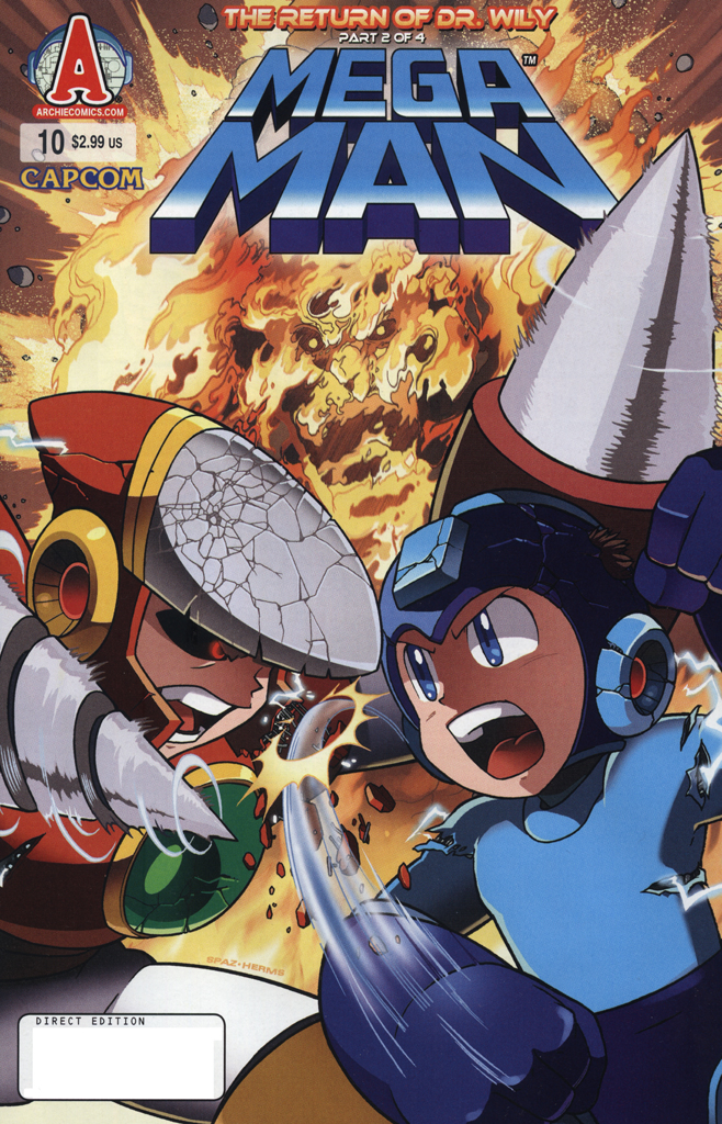 Read online Mega Man comic -  Issue #10 - 1