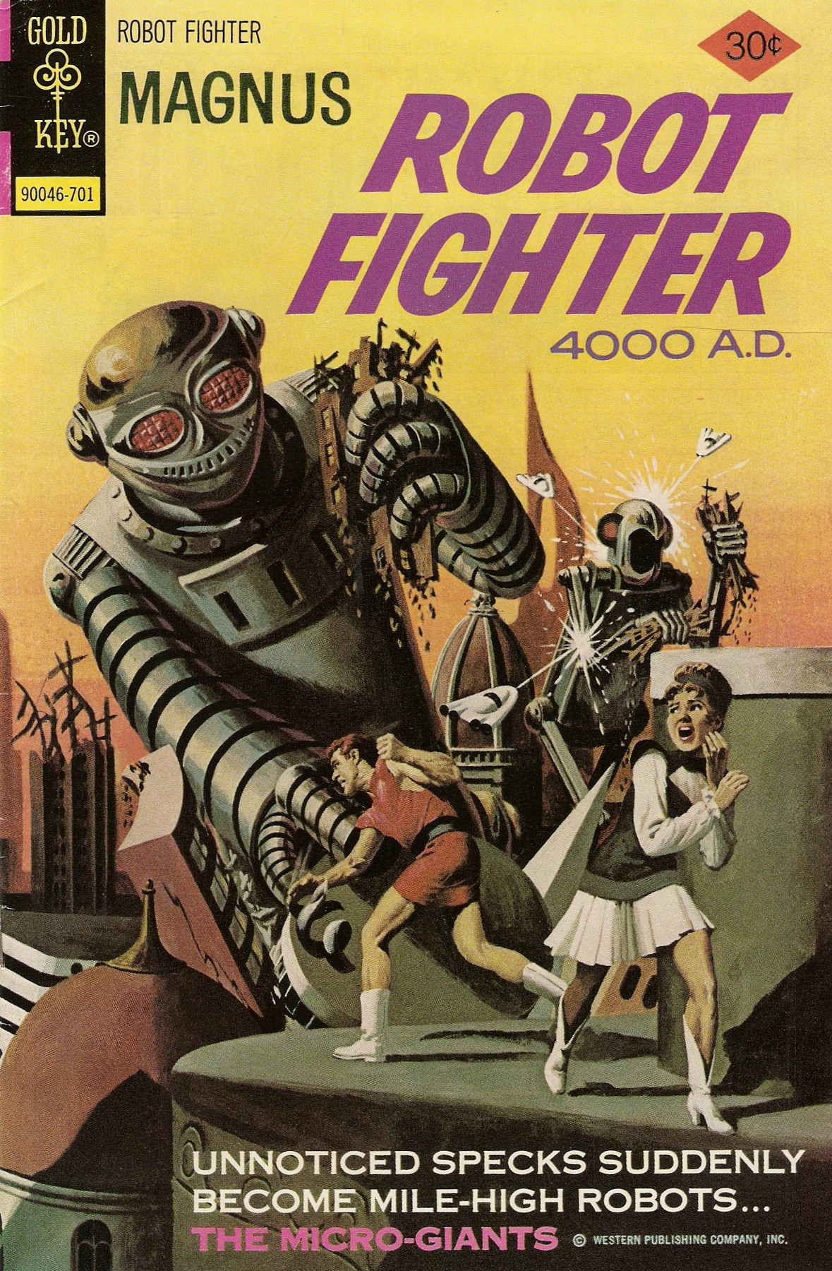 Read online Magnus, Robot Fighter 4000 AD comic -  Issue #46 - 1