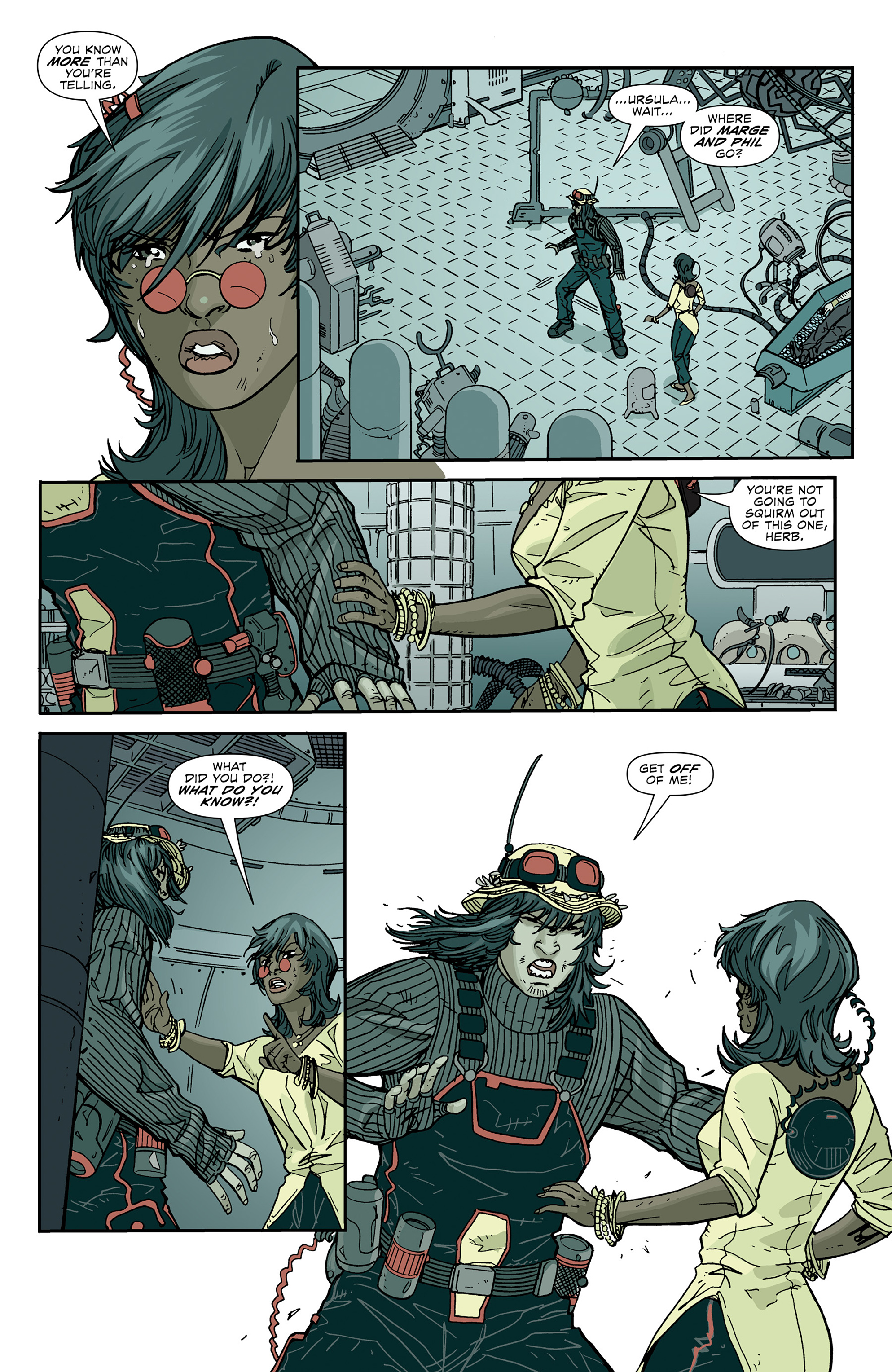 Read online Past Aways comic -  Issue #7 - 17