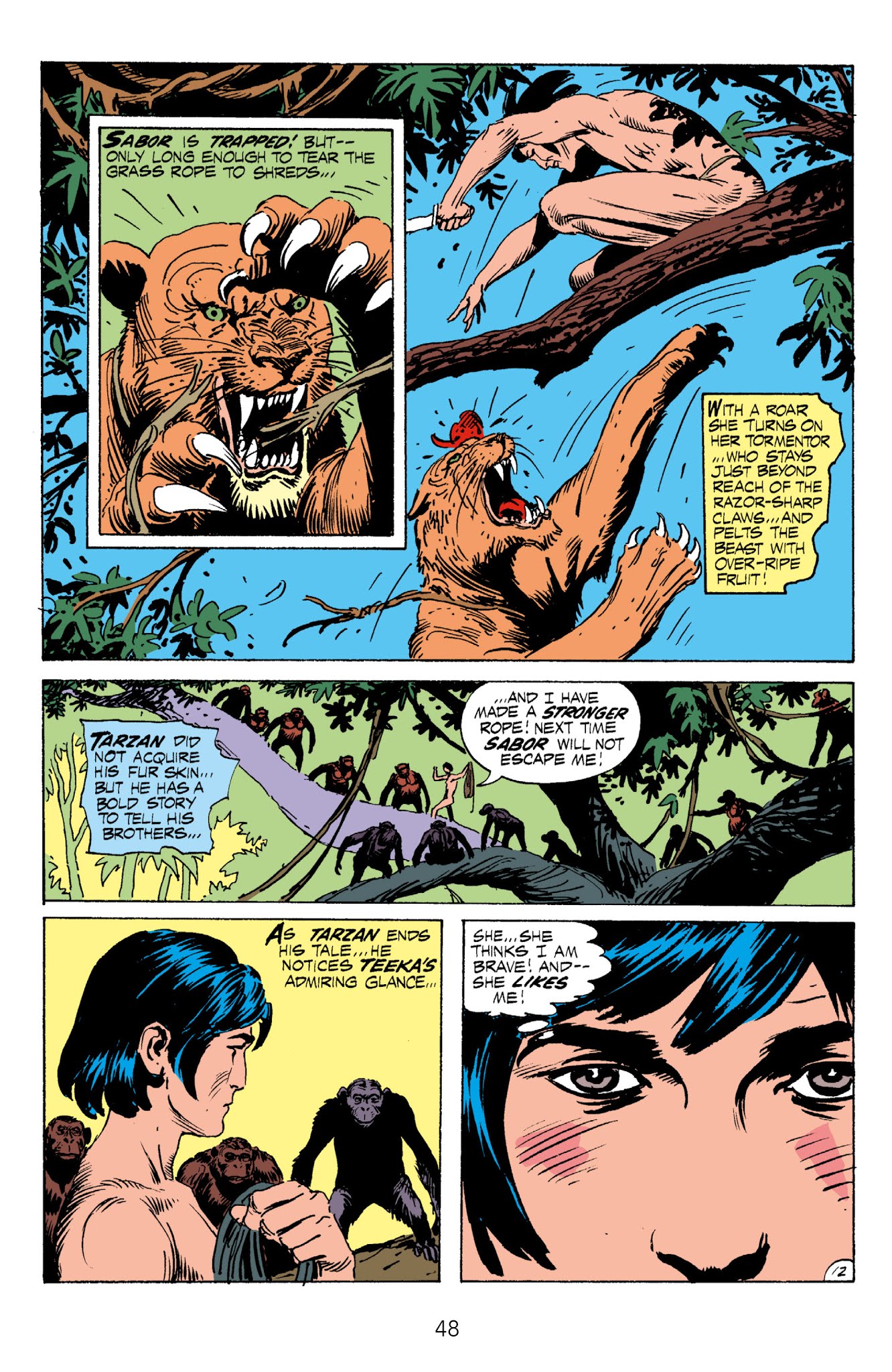 Read online Edgar Rice Burroughs' Tarzan The Joe Kubert Years comic -  Issue # TPB 1 (Part 1) - 49