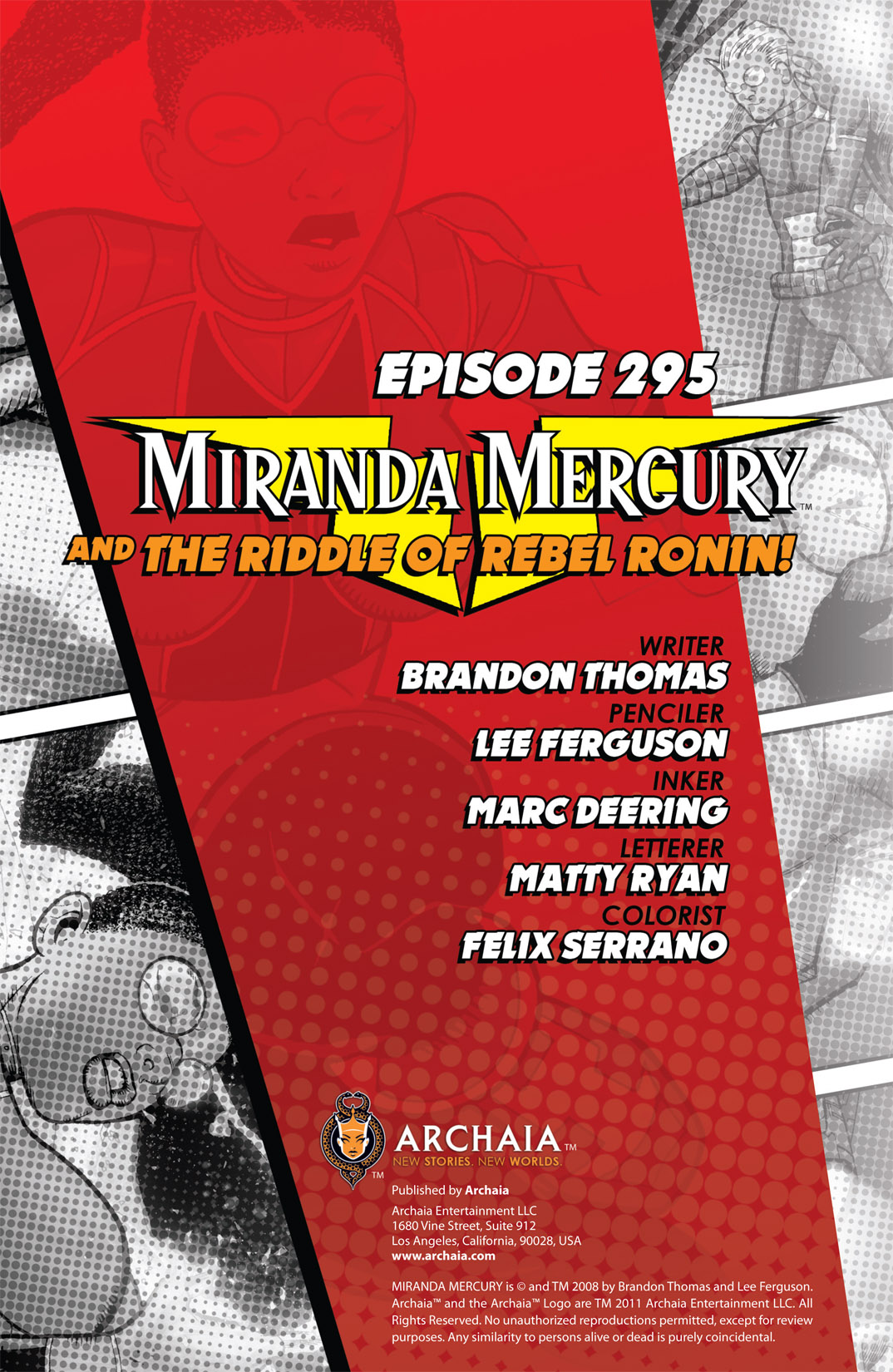 Read online The Many Adventures of Miranda Mercury: Time Runs Out comic -  Issue # TPB - 13