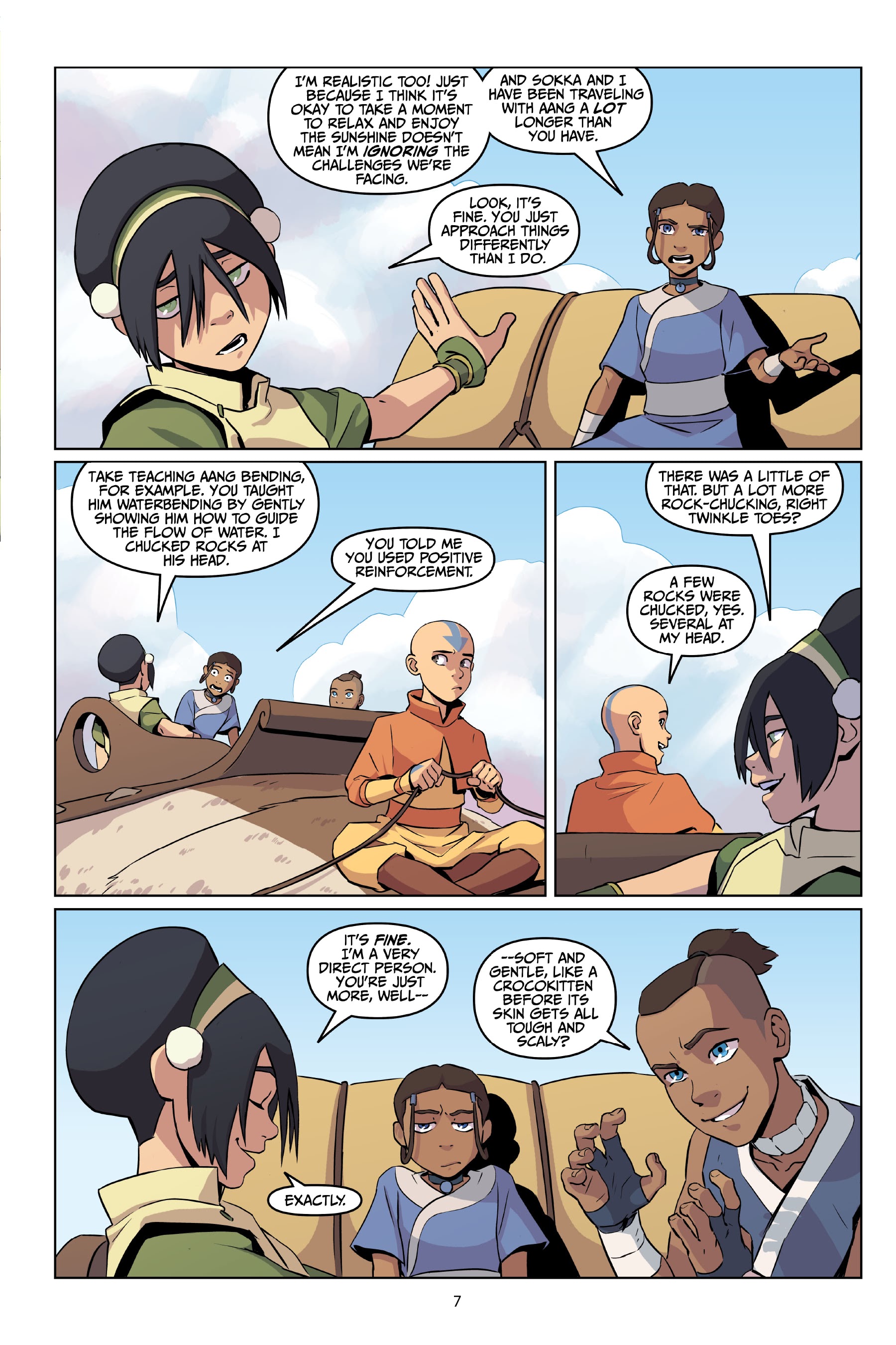 Read online Avatar: The Last Airbender—Katara and the Pirate's Silver comic -  Issue # TPB - 8