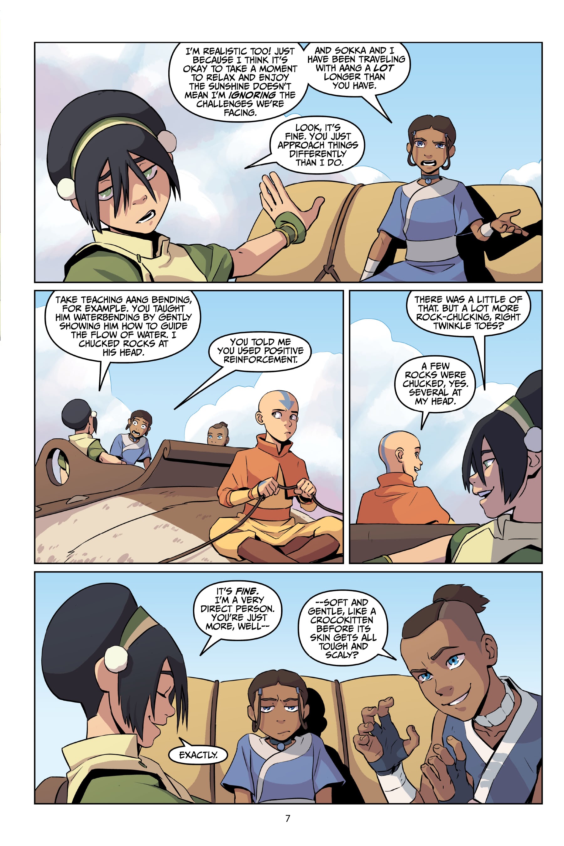 Read online Avatar: The Last Airbender—Katara and the Pirate's Silver comic -  Issue # TPB - 8