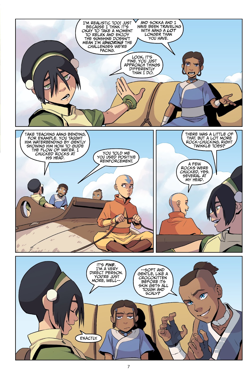 Avatar: The Last Airbender—Katara and the Pirate's Silver issue TPB - Page 8
