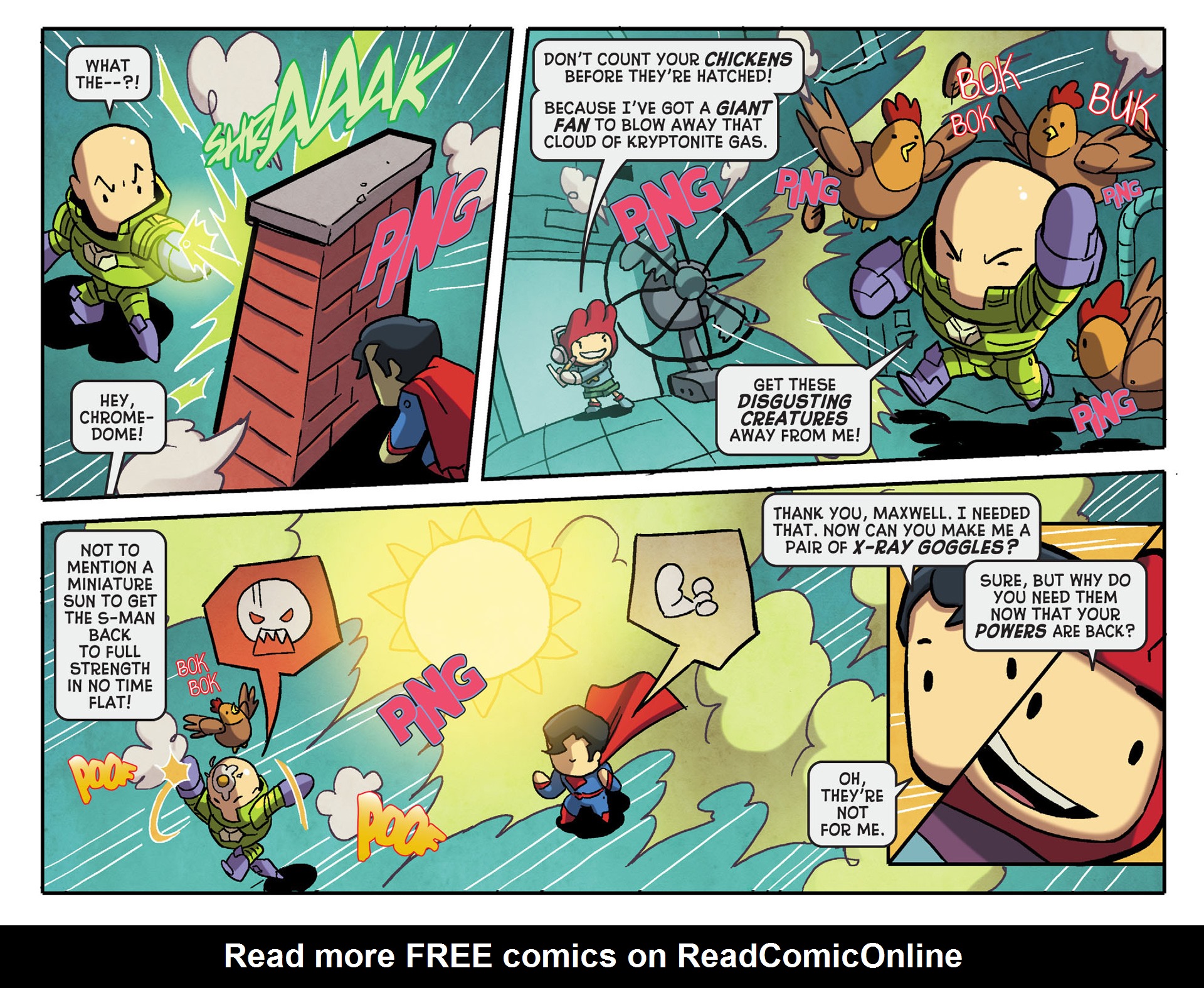 Read online Scribblenauts Unmasked: A Crisis of Imagination comic -  Issue #4 - 16