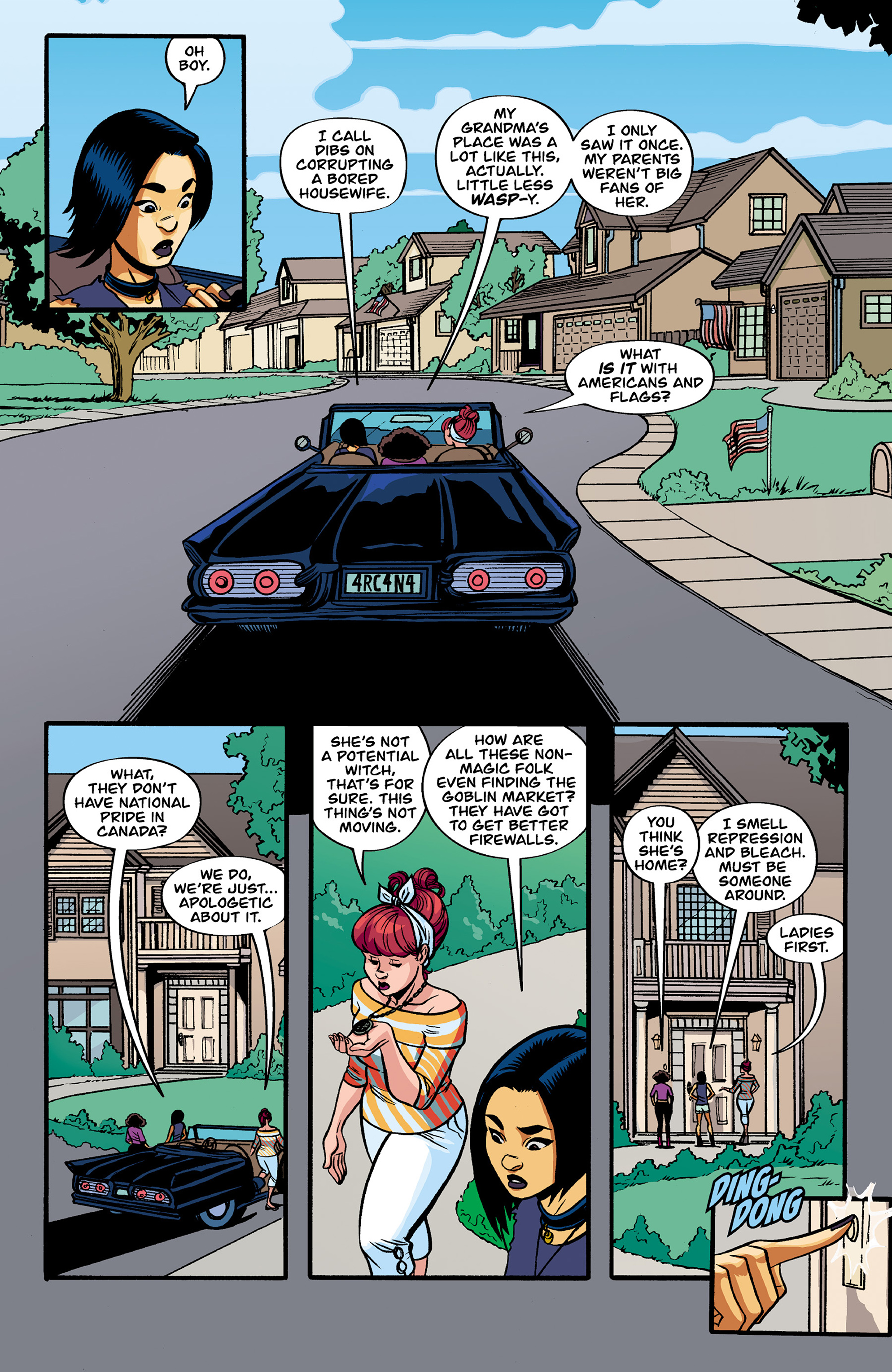 Read online Spell on Wheels comic -  Issue #3 - 5