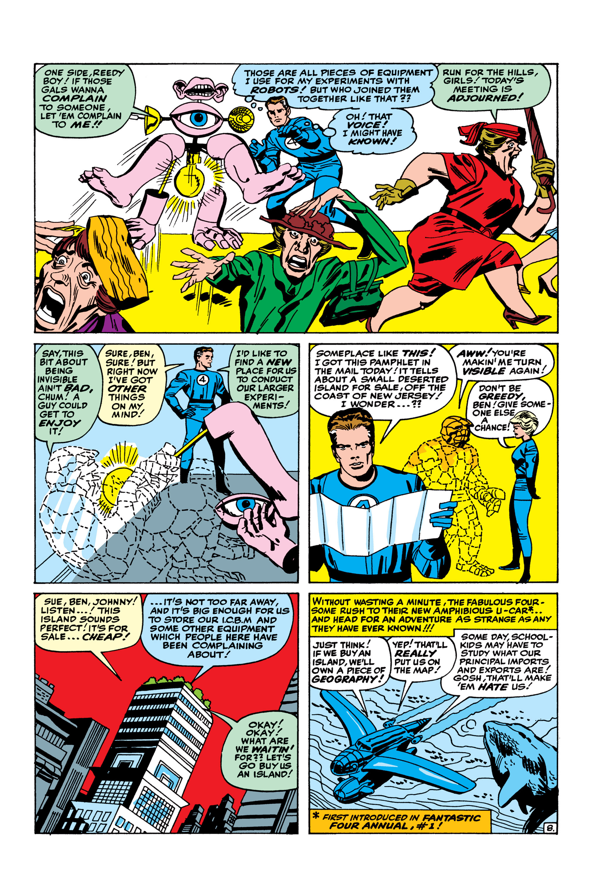 Read online Marvel Masterworks: The Fantastic Four comic -  Issue # TPB 3 (Part 1) - 34