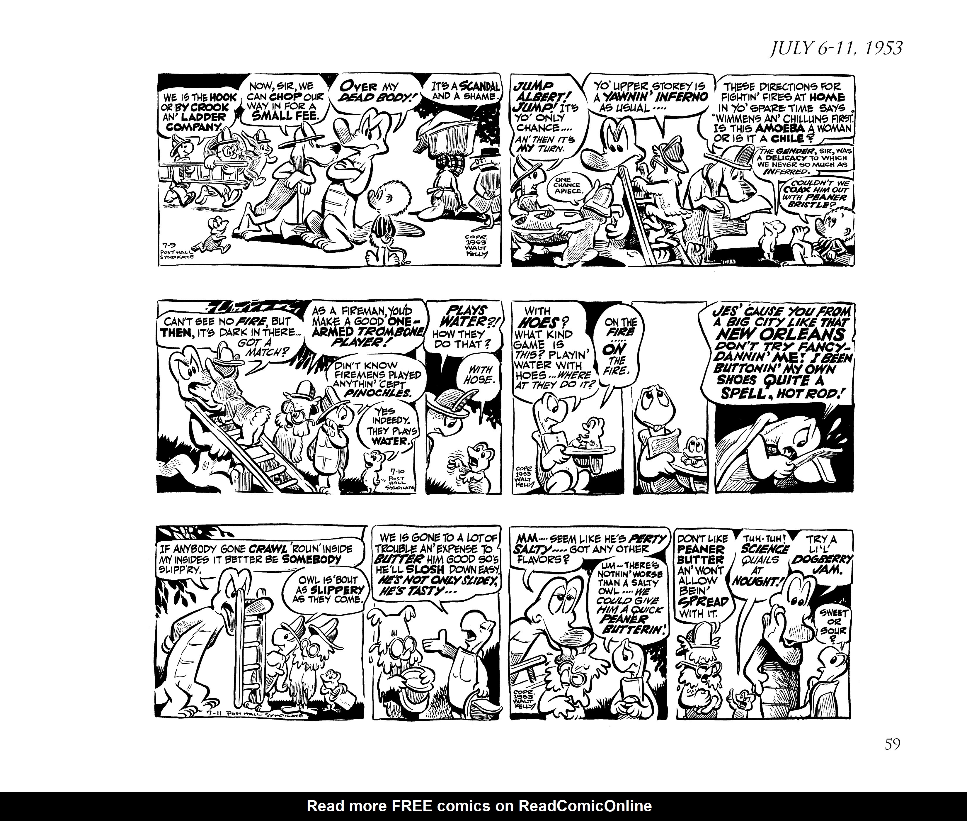 Read online Pogo by Walt Kelly: The Complete Syndicated Comic Strips comic -  Issue # TPB 3 (Part 1) - 71