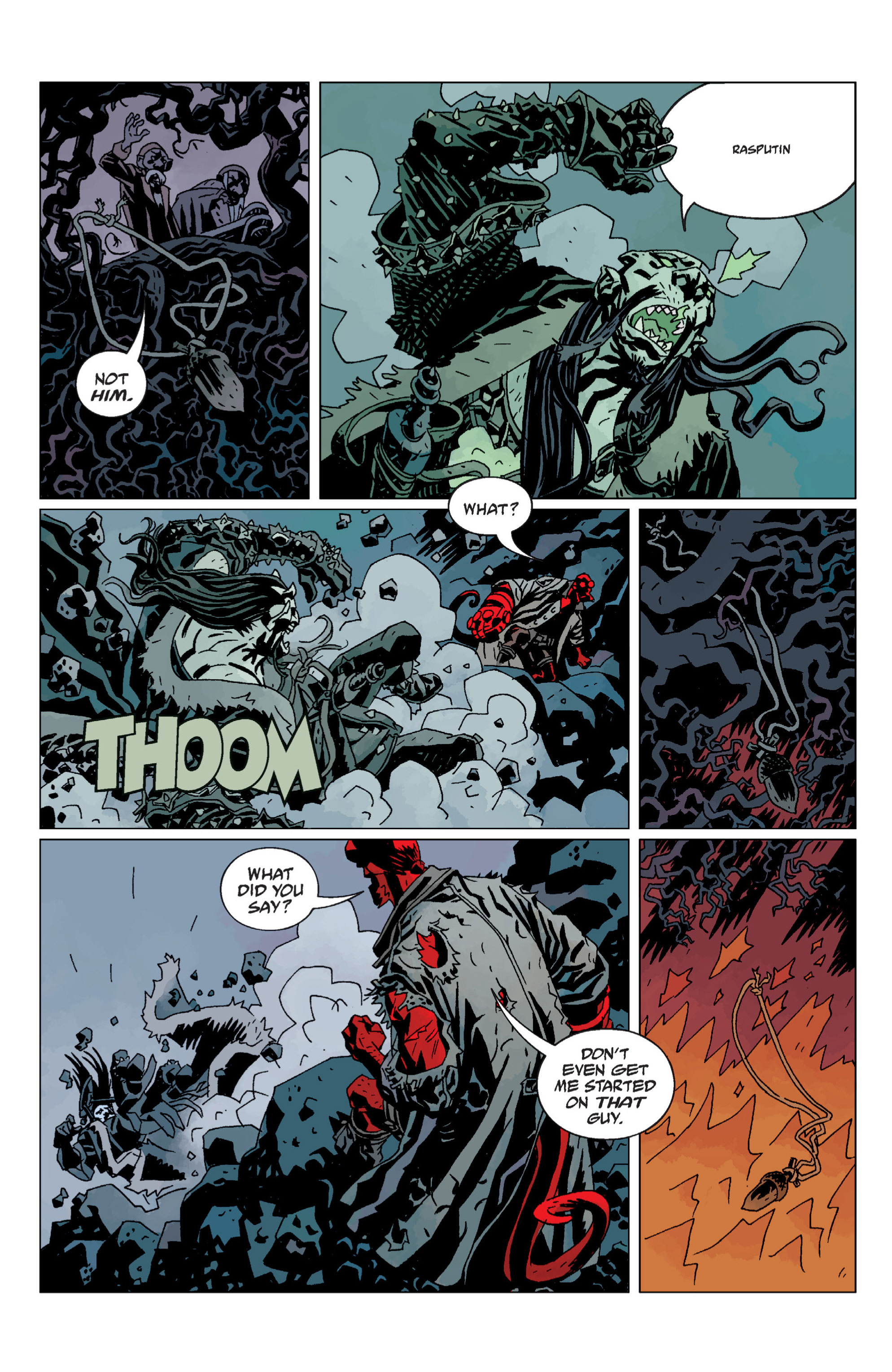 Read online Hellboy comic -  Issue #8 - 149