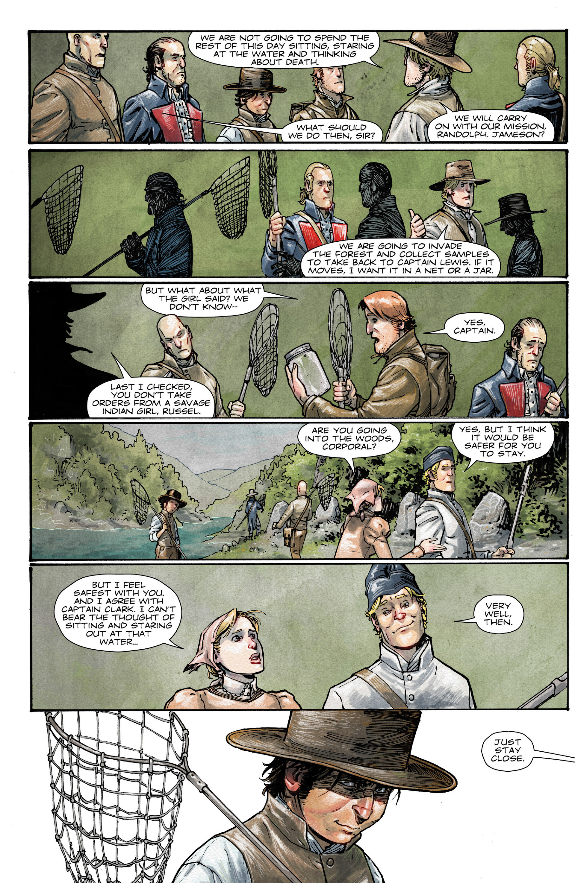 Read online Manifest Destiny comic -  Issue #8 - 14