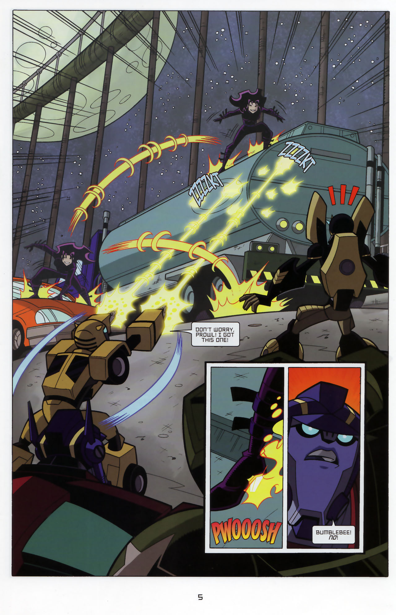 Read online Transformers Animated: The Arrival comic -  Issue #3 - 7
