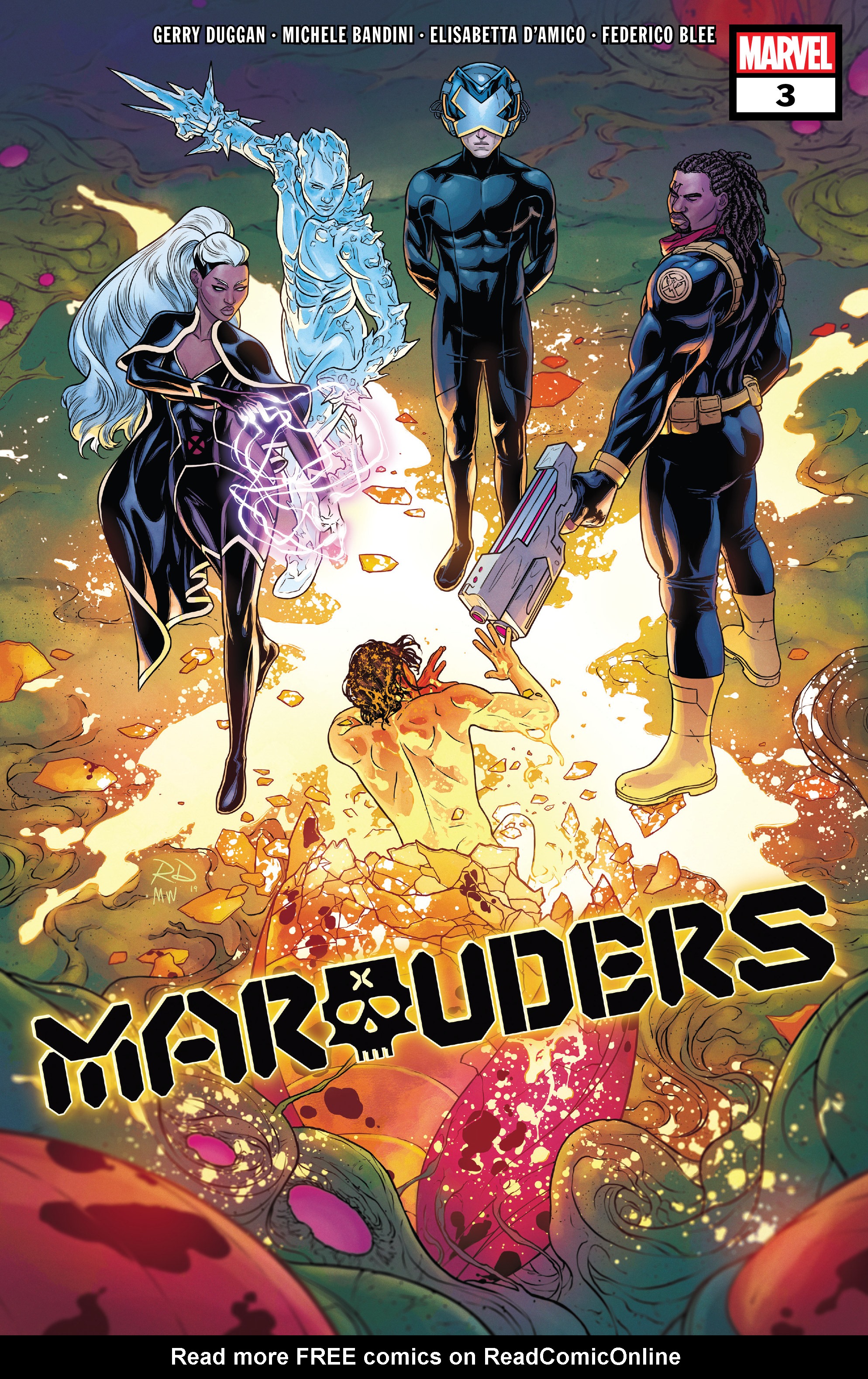 Read online Marauders comic -  Issue #3 - 1