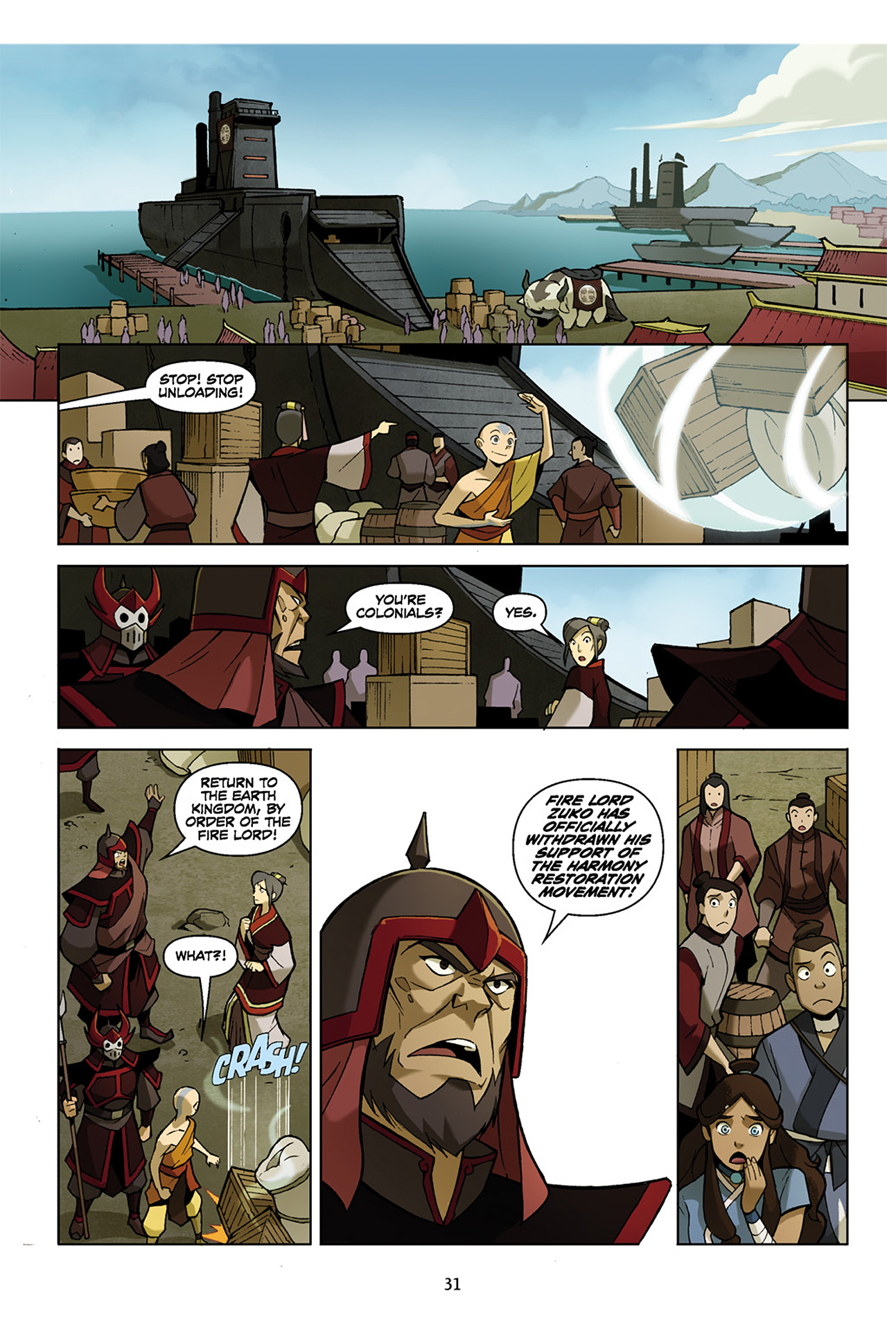 Read online Nickelodeon Avatar: The Last Airbender - The Promise comic -  Issue # Part 1 - 32