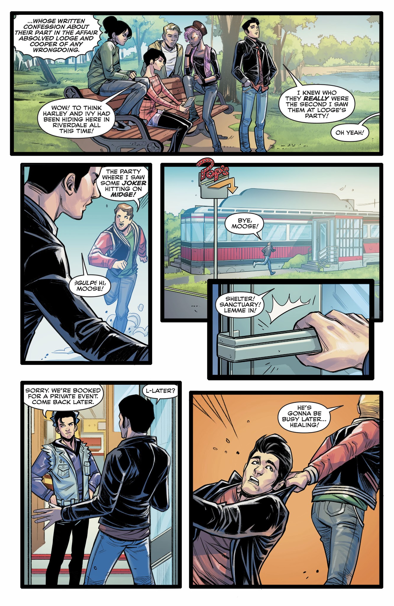 Read online Harley & Ivy Meet Betty & Veronica comic -  Issue #6 - 23