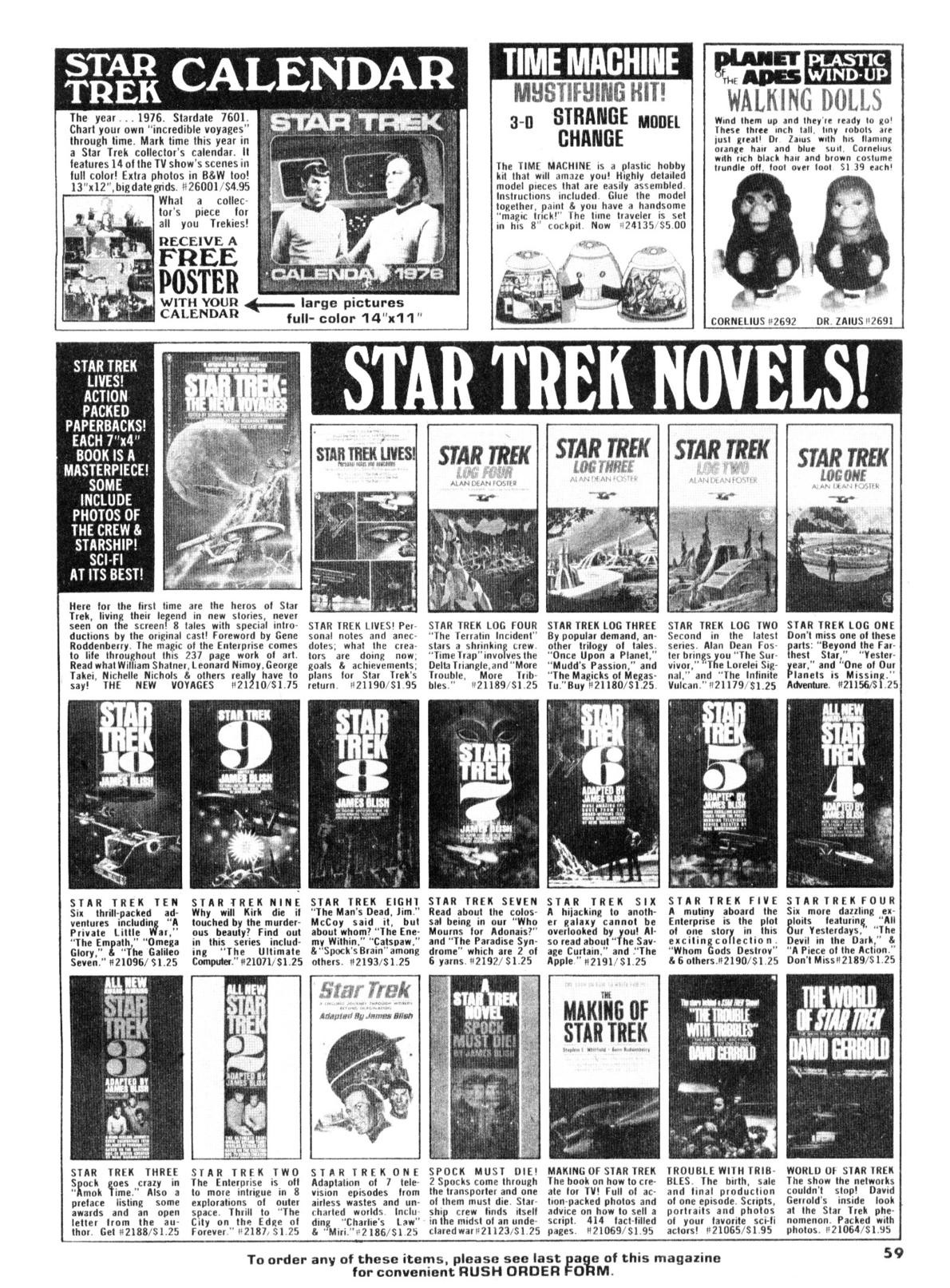 Read online Vampirella (1969) comic -  Issue #53 - 59