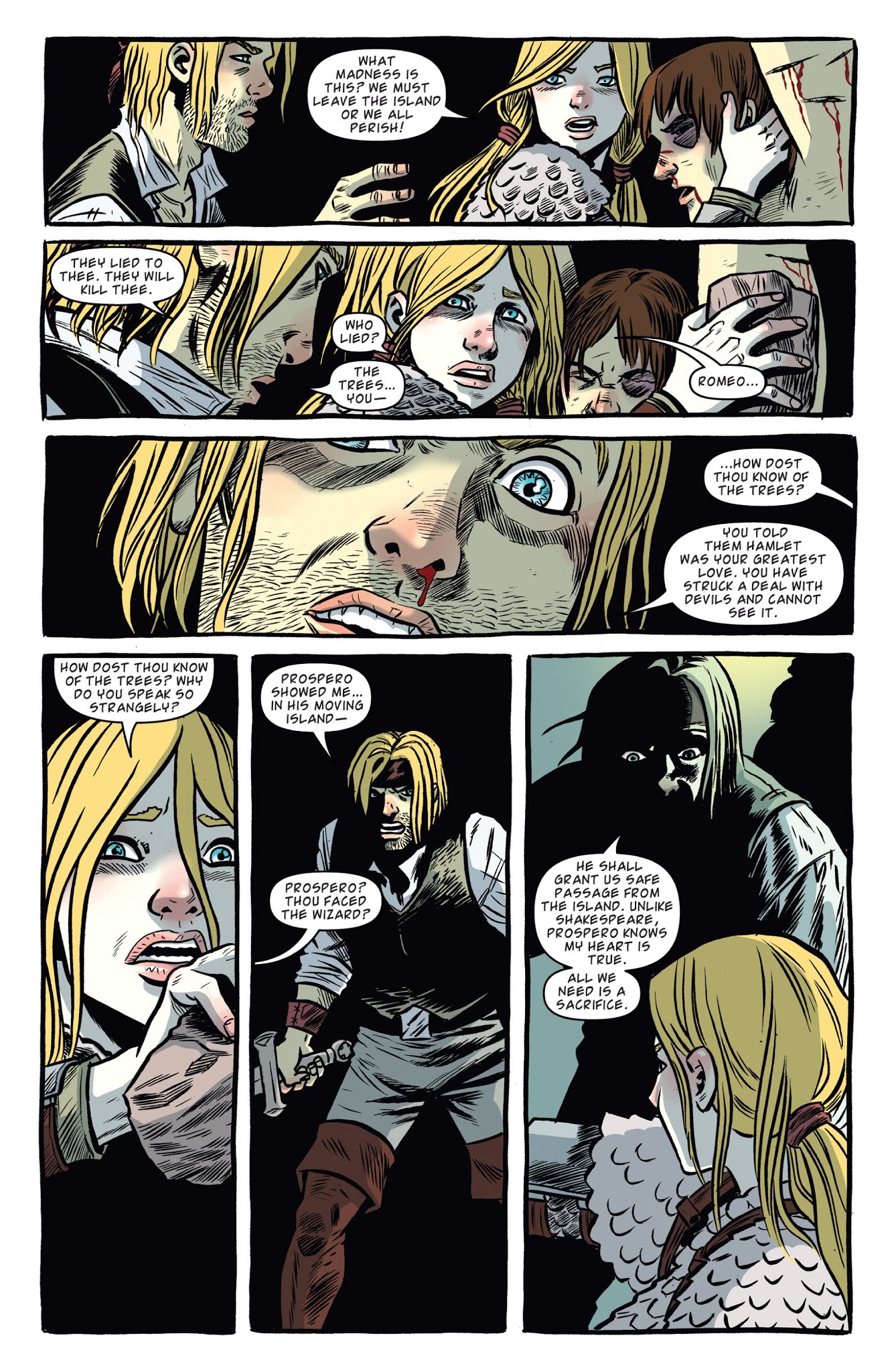 Read online Kill Shakespeare: The Tide of Blood comic -  Issue # TPB - 99