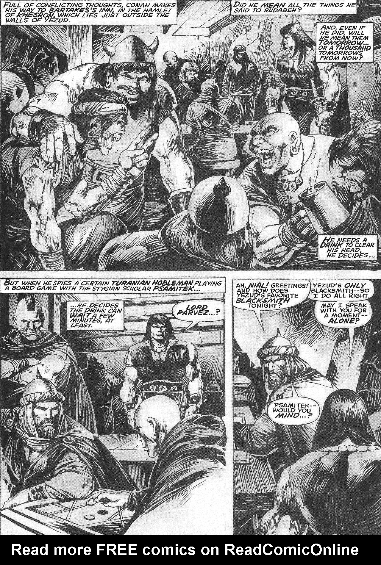 Read online The Savage Sword Of Conan comic -  Issue #209 - 15