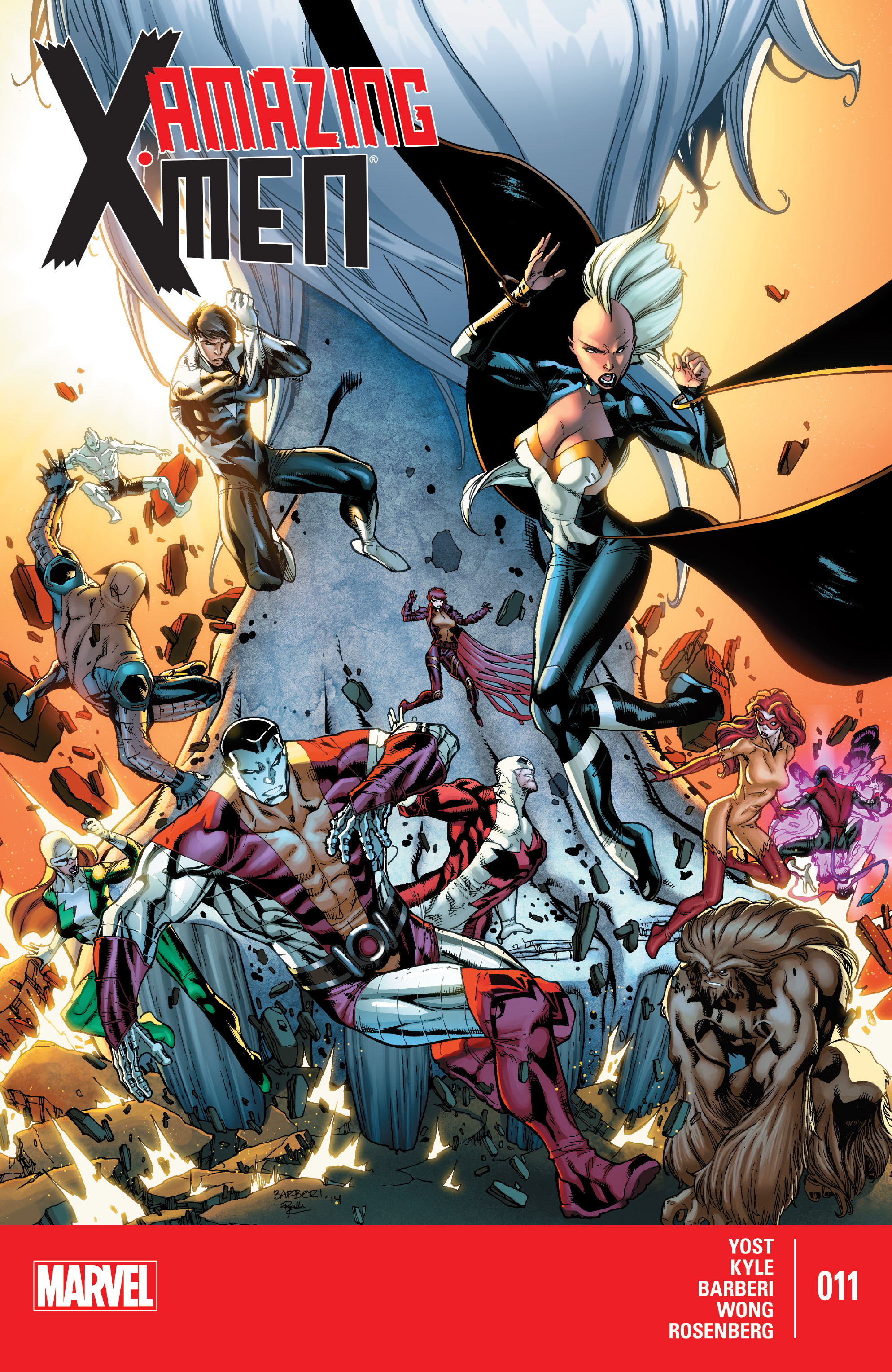 Read online Amazing X-Men (2014) comic -  Issue #11 - 1