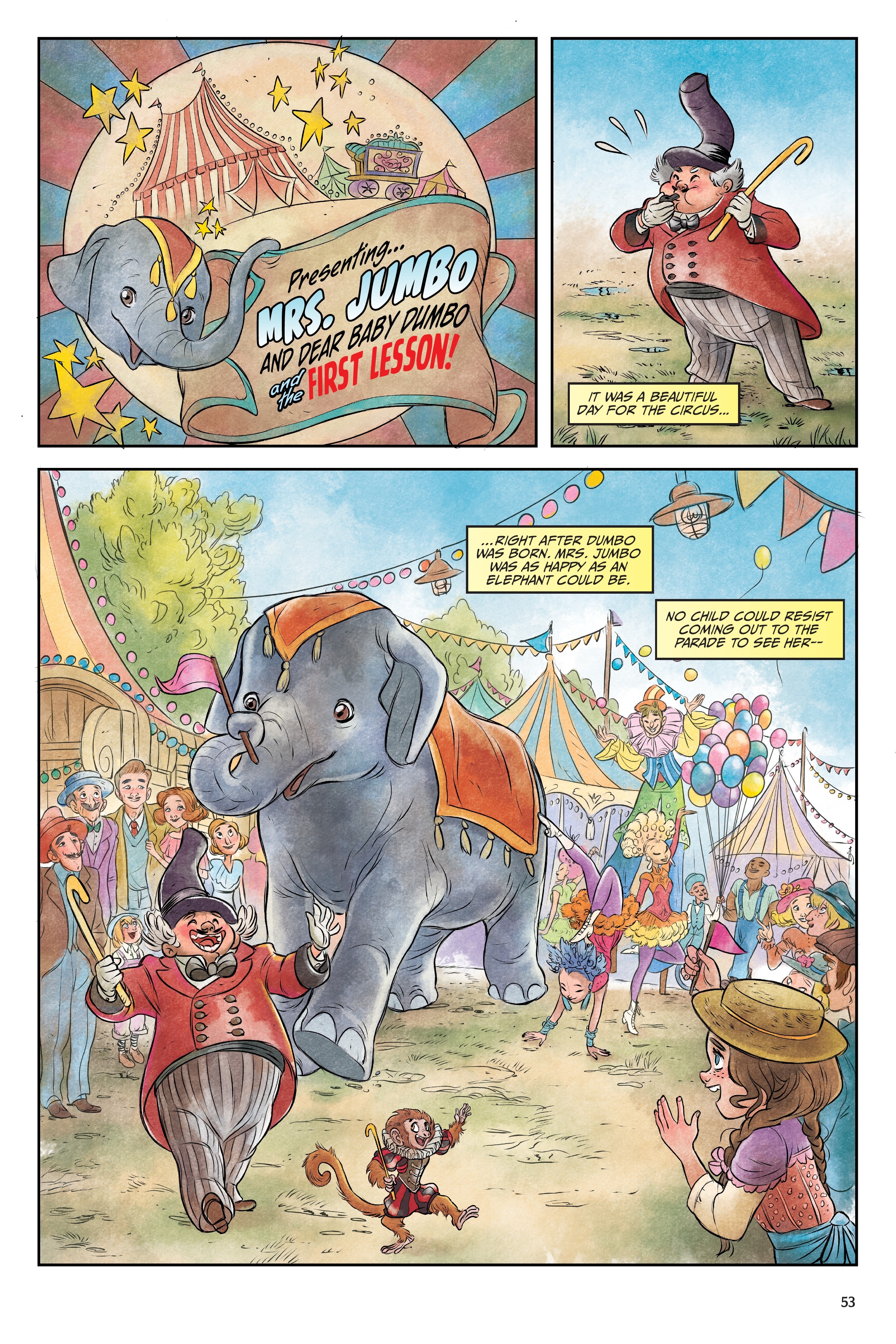 Read online Disney Dumbo: Friends in High Places comic -  Issue # Full - 54