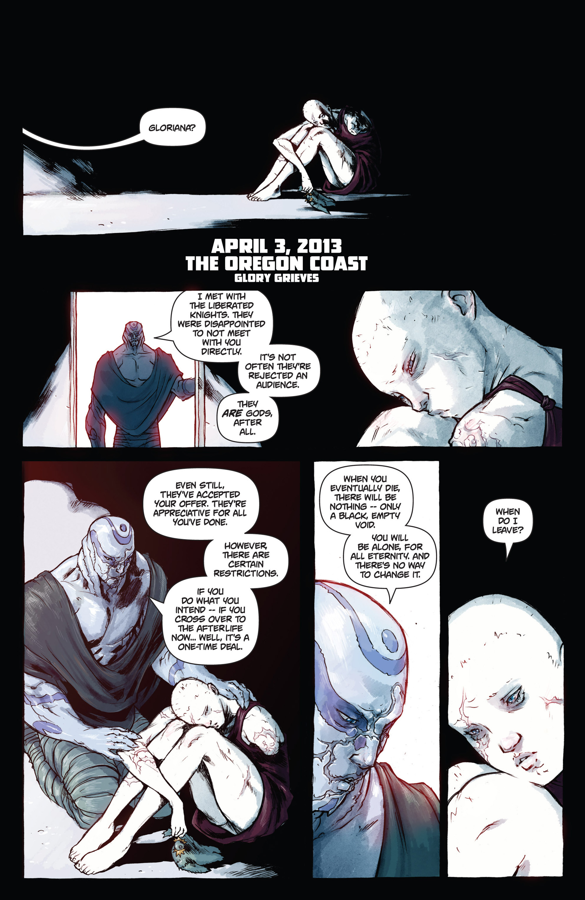 Read online Glory comic -  Issue #34 - 4