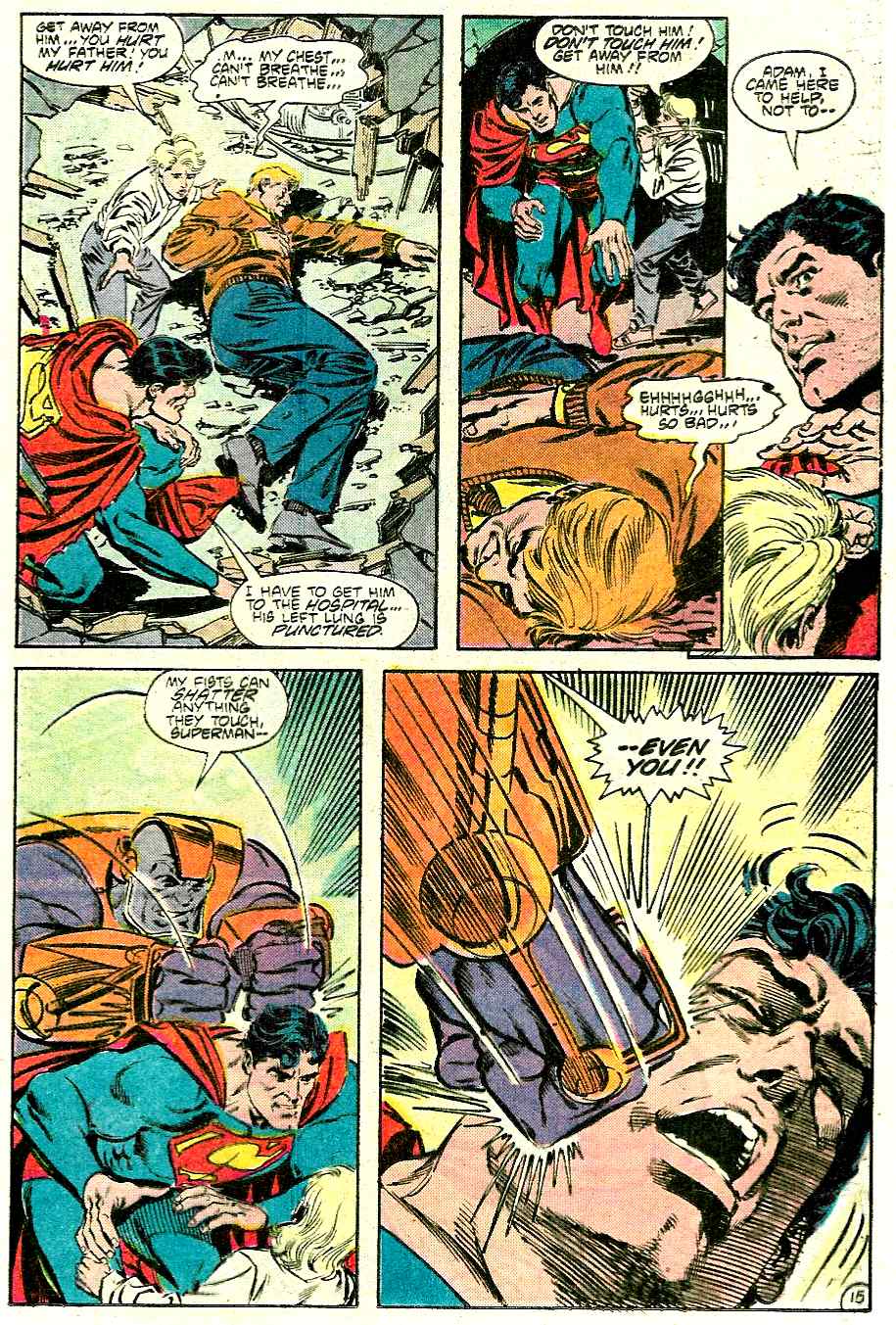 Read online Adventures of Superman (1987) comic -  Issue #429 - 15