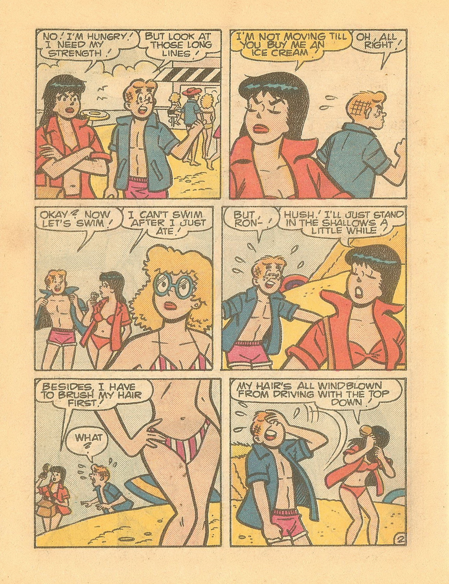 Read online Betty and Veronica Digest Magazine comic -  Issue #27 - 109