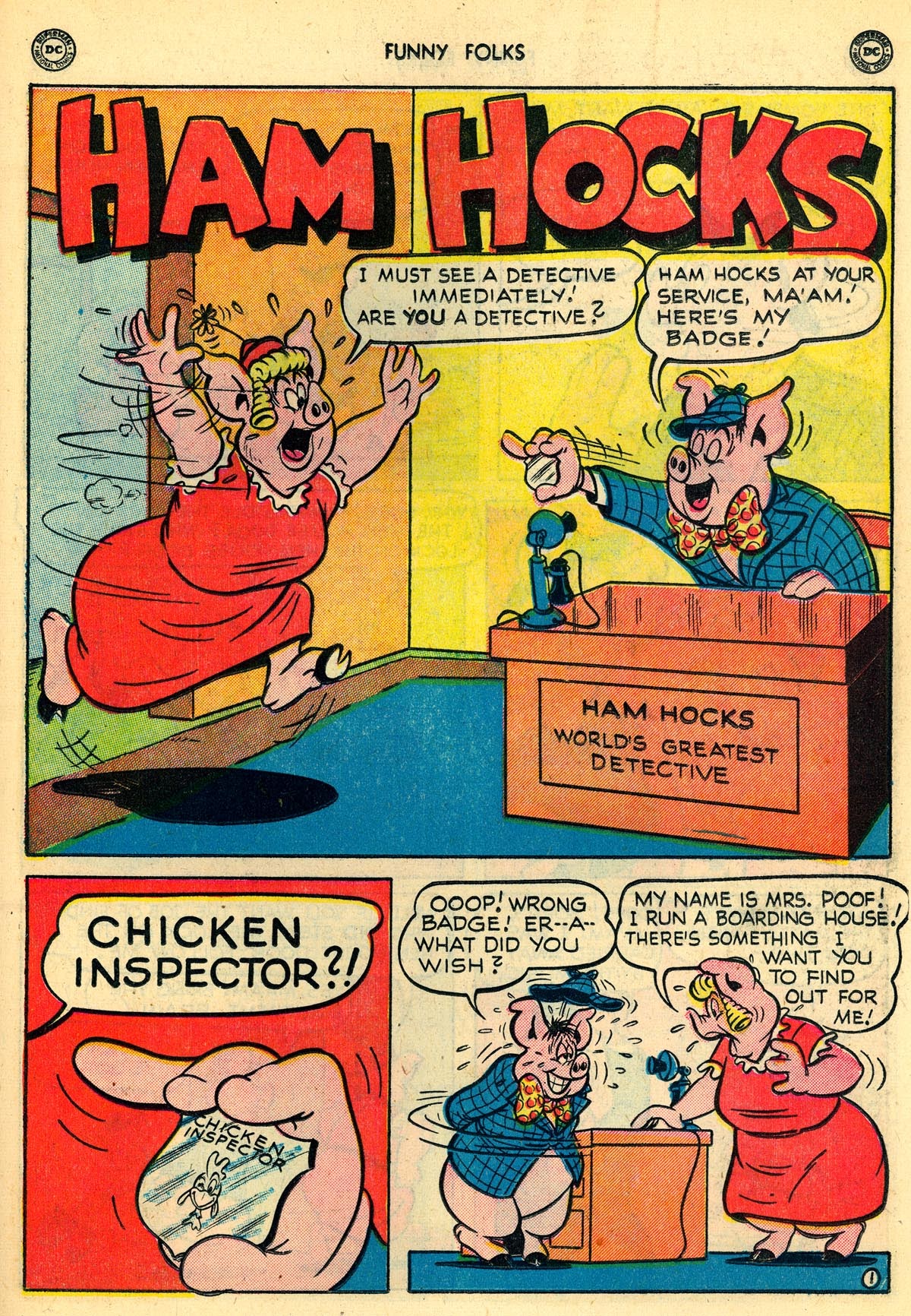 Read online Funny Folks comic -  Issue #26 - 27