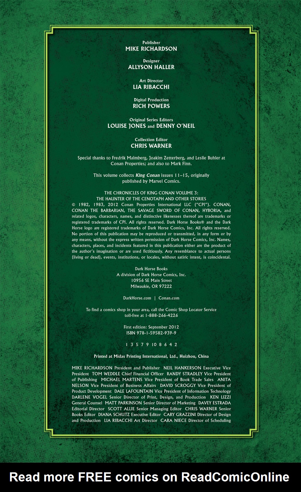 Read online The Chronicles of King Conan comic -  Issue # TPB 3 (Part 1) - 5