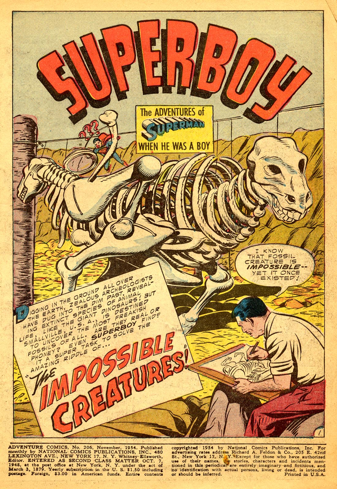 Adventure Comics (1938) issue 206 - Page 3