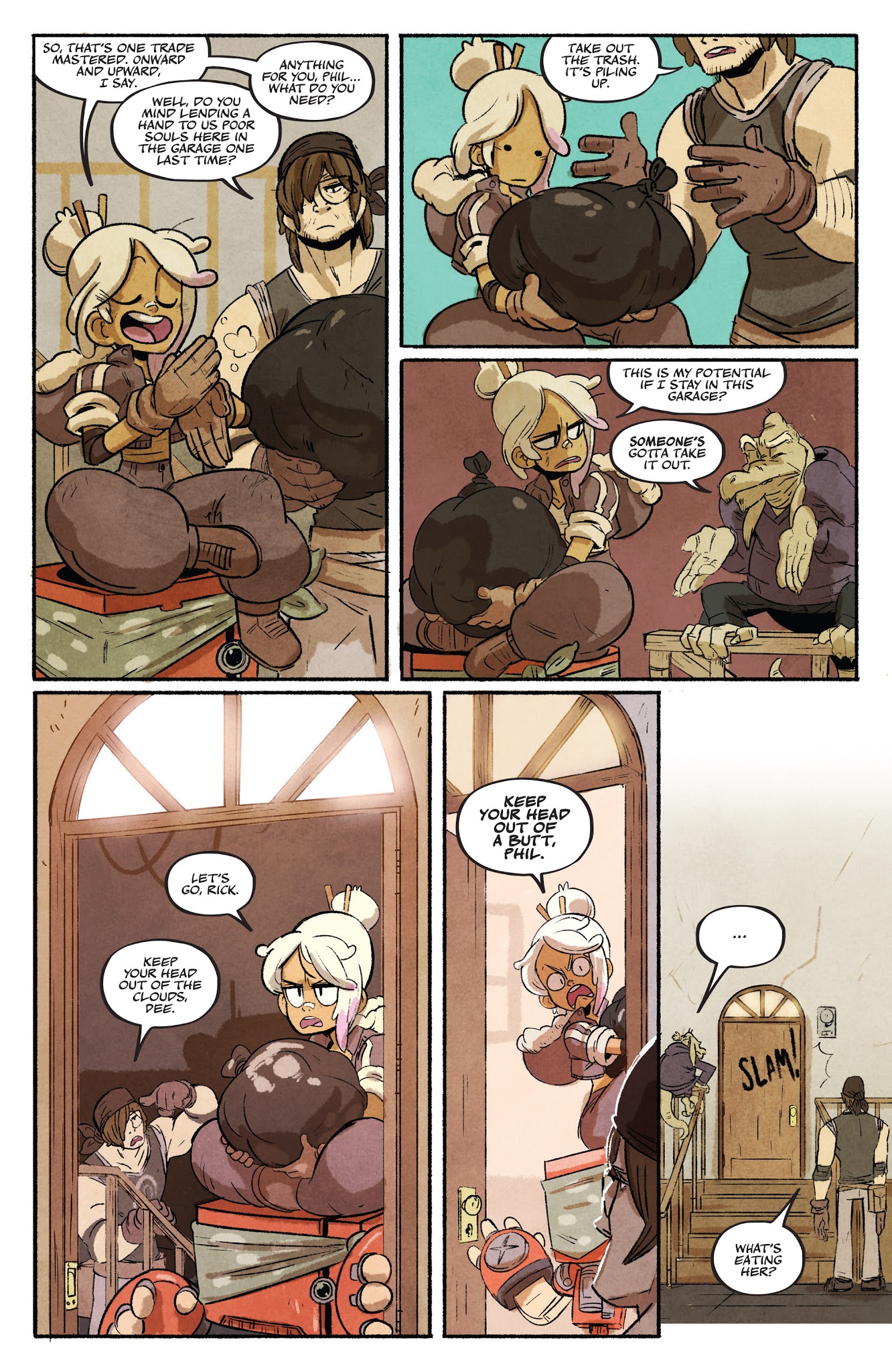 Read online Tyson Hesse's Diesel comic -  Issue #1 - 12