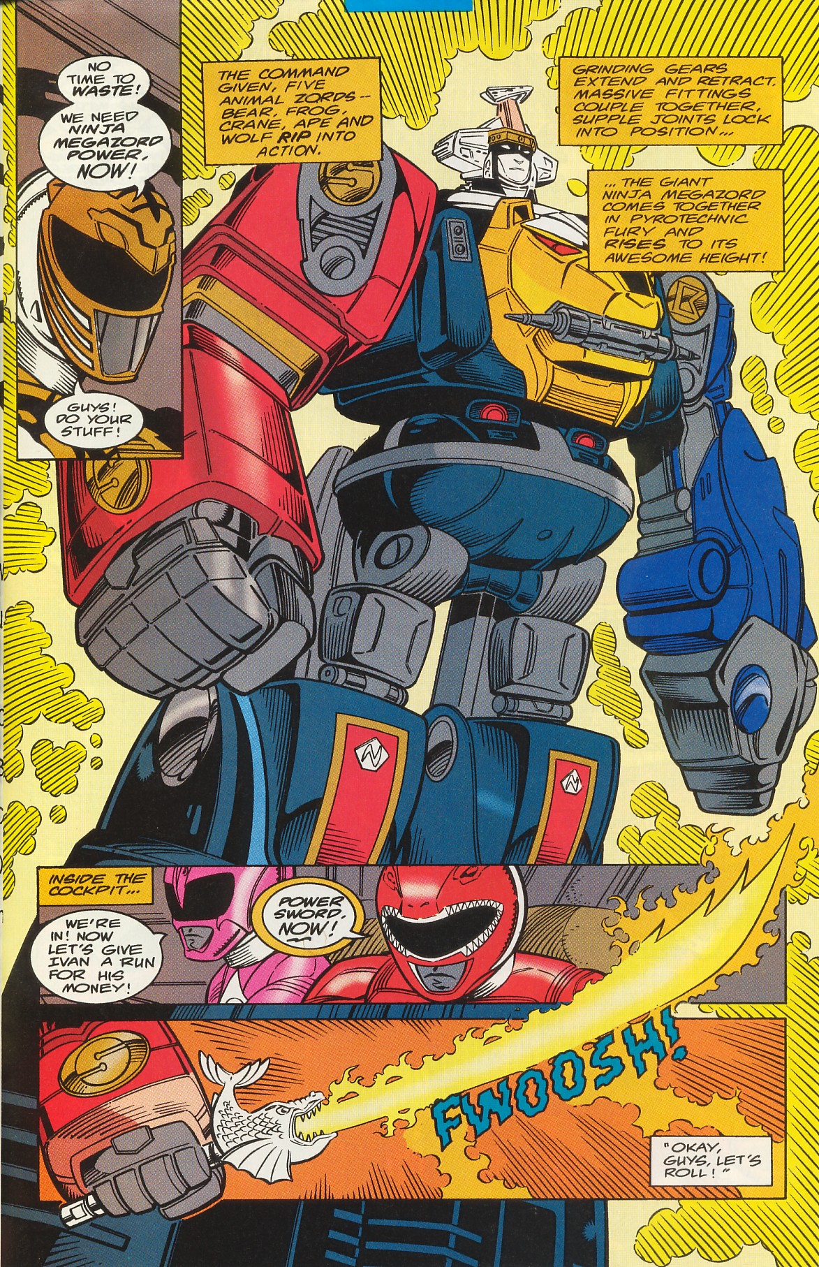 Read online Mighty Morphin' Power Rangers: The Movie comic -  Issue # Full - 37