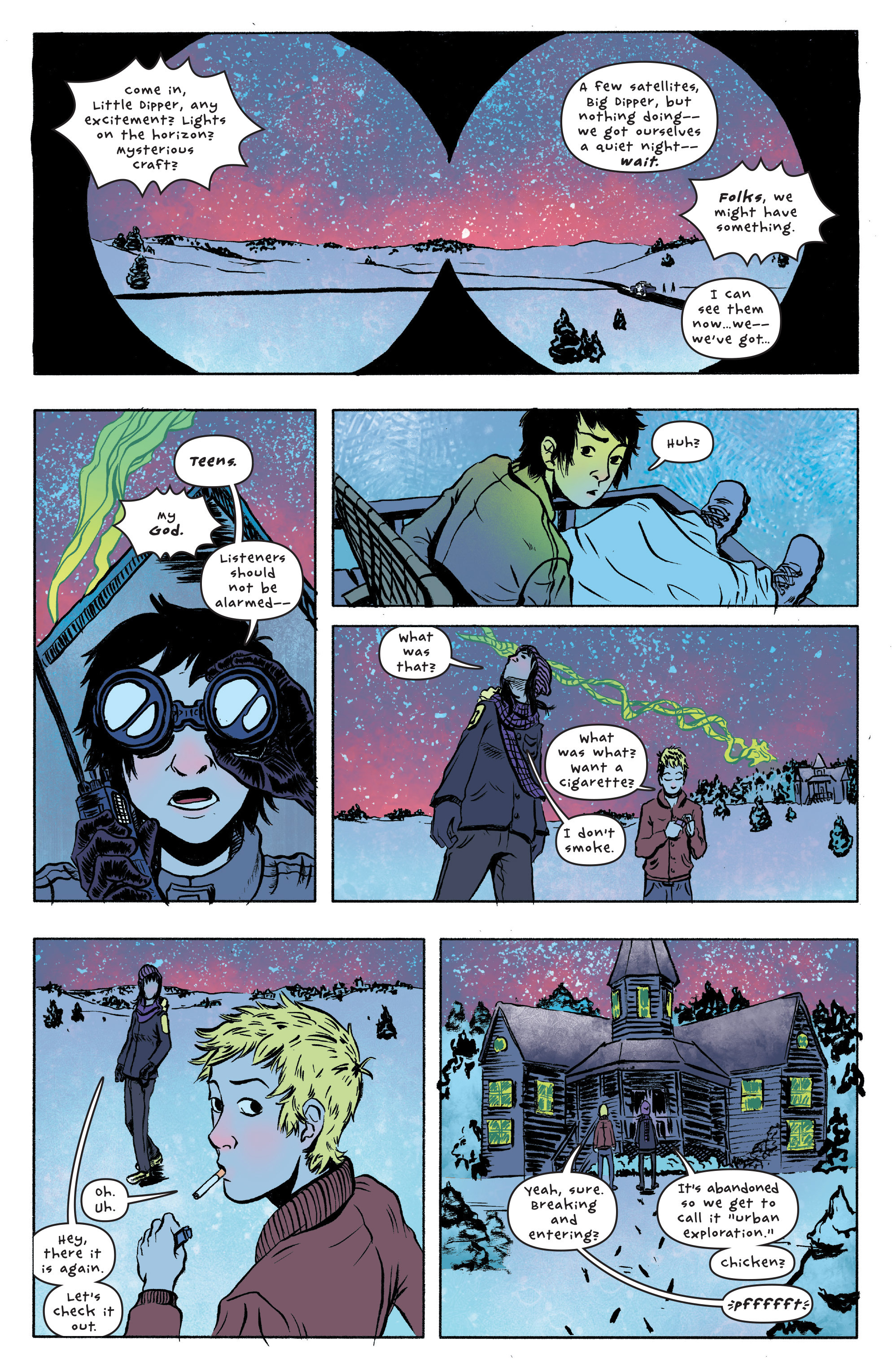 Read online UFOlogy comic -  Issue #1 - 14