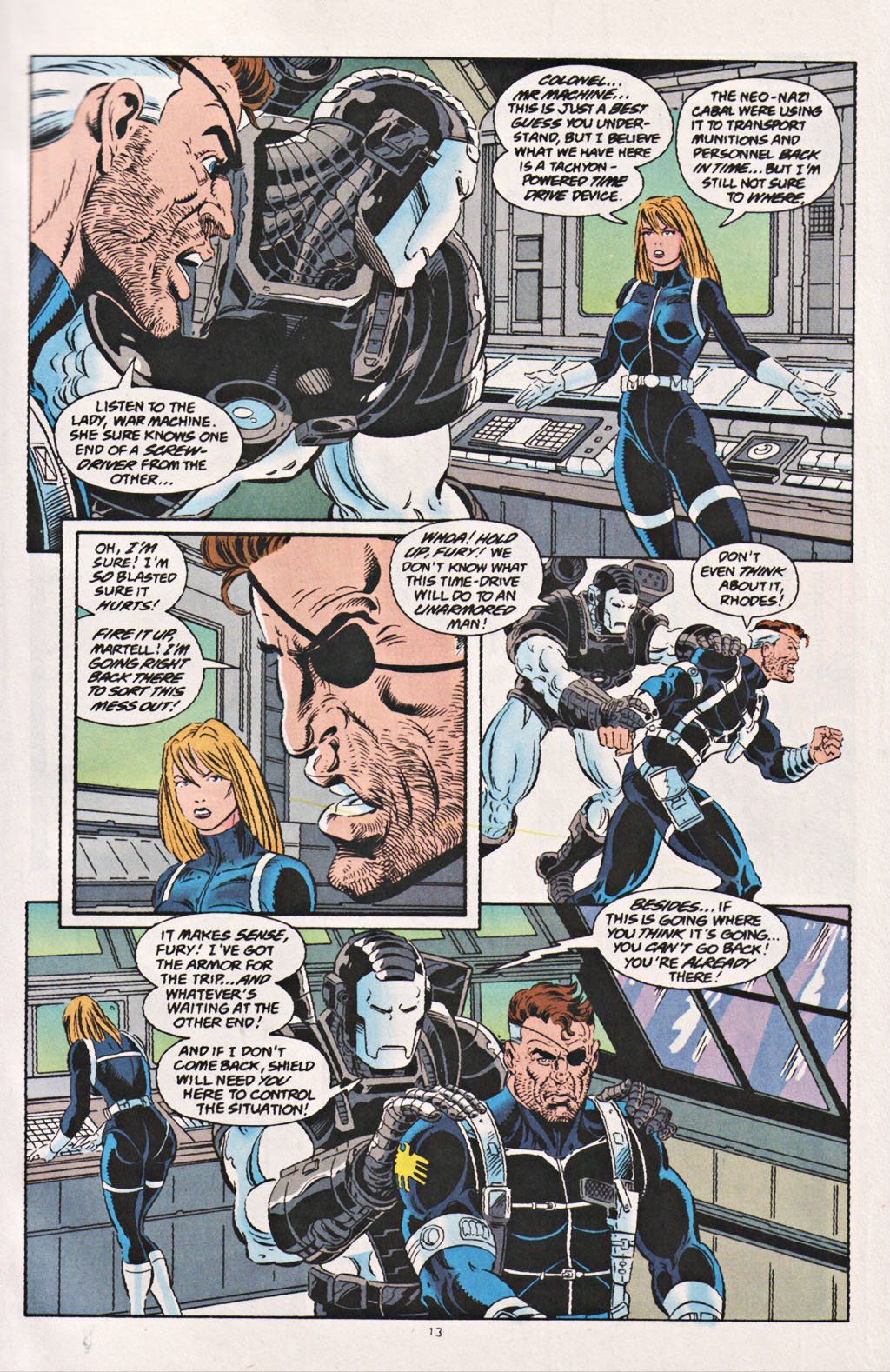 Read online War Machine (1994) comic -  Issue #15 - 9