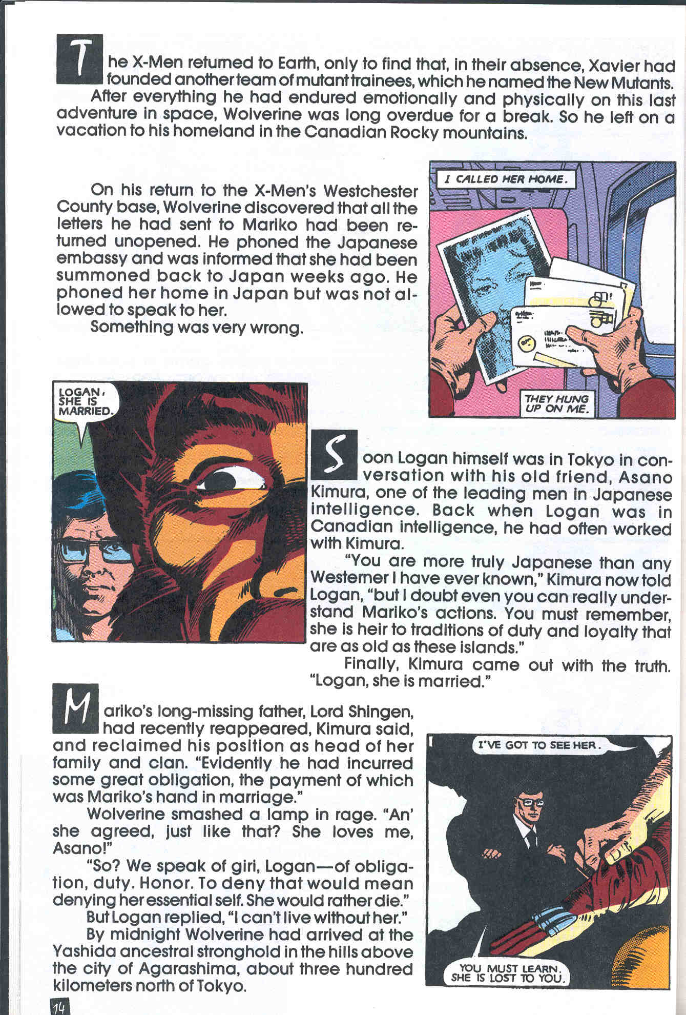 Read online Wolverine Saga comic -  Issue #3 - 20