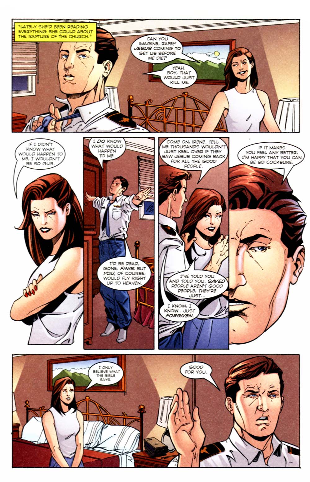 Read online Left Behind comic -  Issue #1 - 12