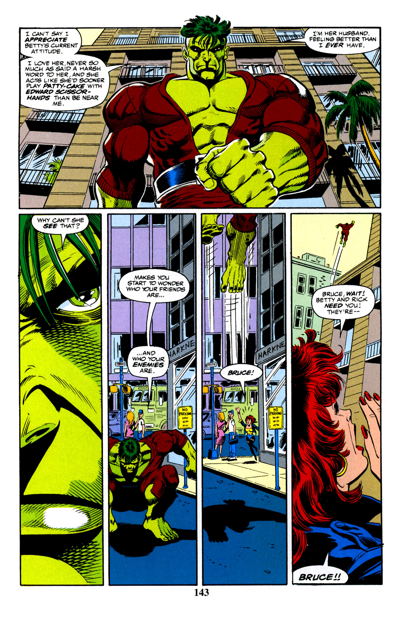 Read online Hulk Visionaries: Peter David comic -  Issue # TPB 7 - 142
