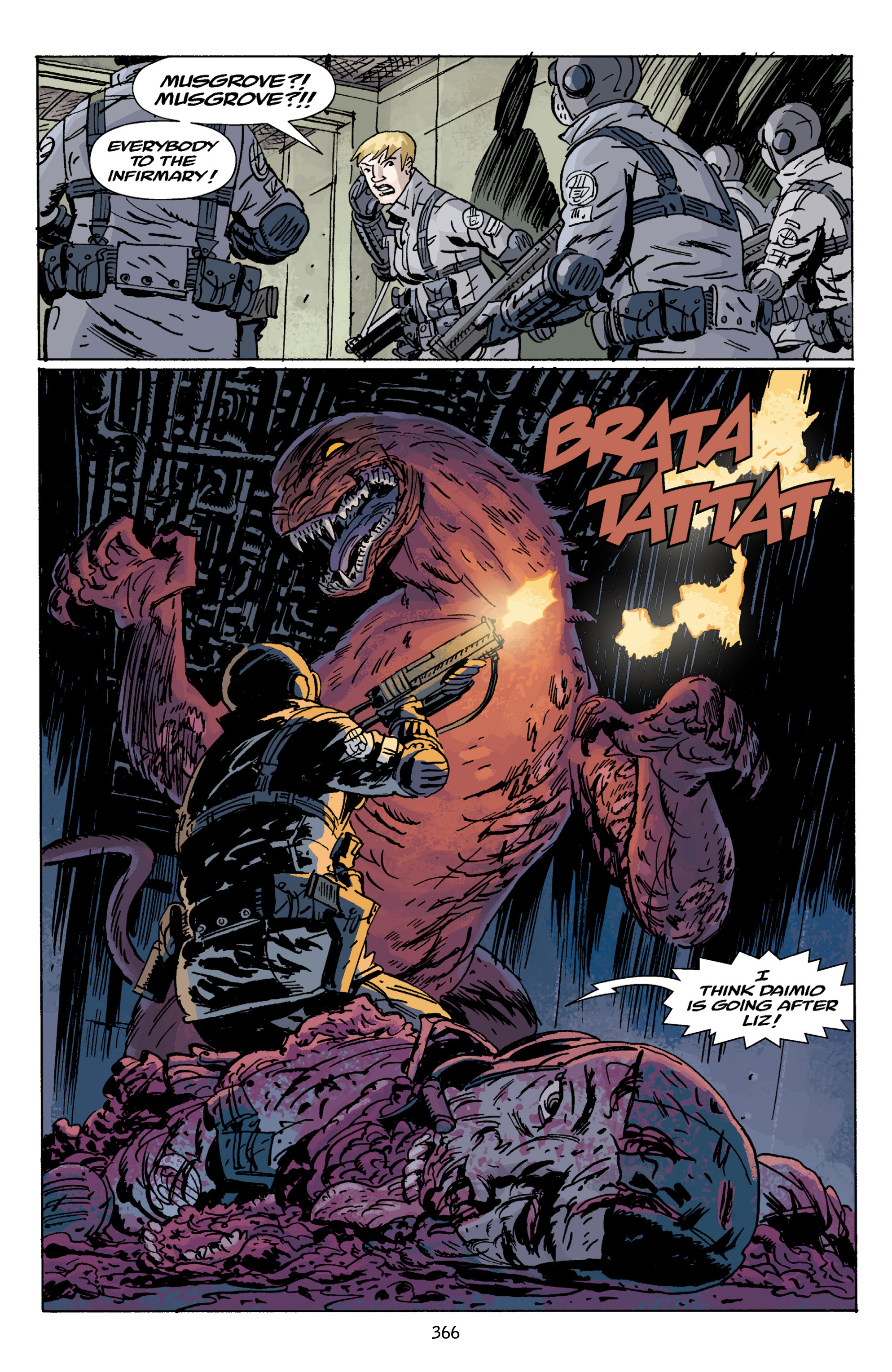 Read online B.P.R.D.: Plague of Frogs (2011) comic -  Issue # TPB 3 (Part 4) - 66