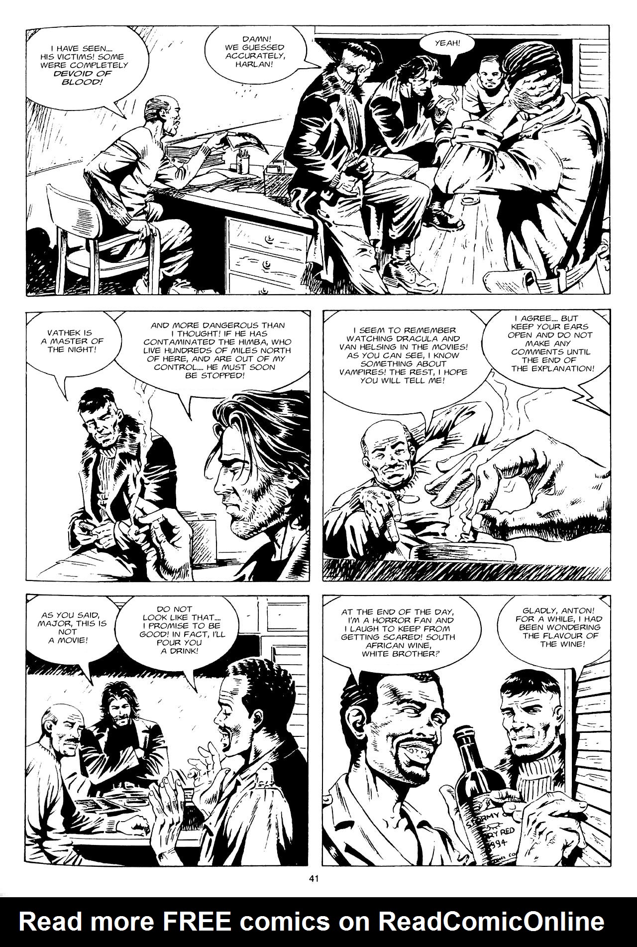 Read online Dampyr (2000) comic -  Issue #6 - 41