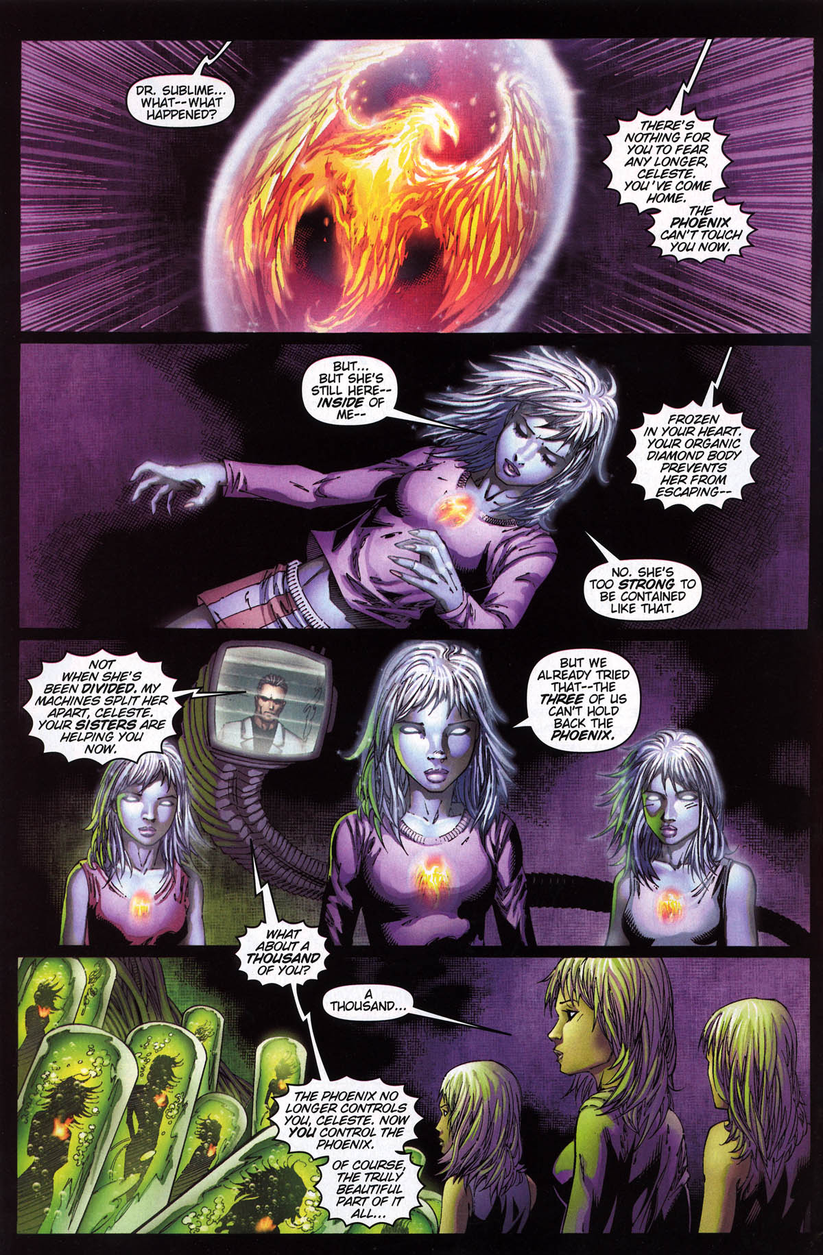 Read online X-Men: Phoenix - Warsong comic -  Issue #5 - 4
