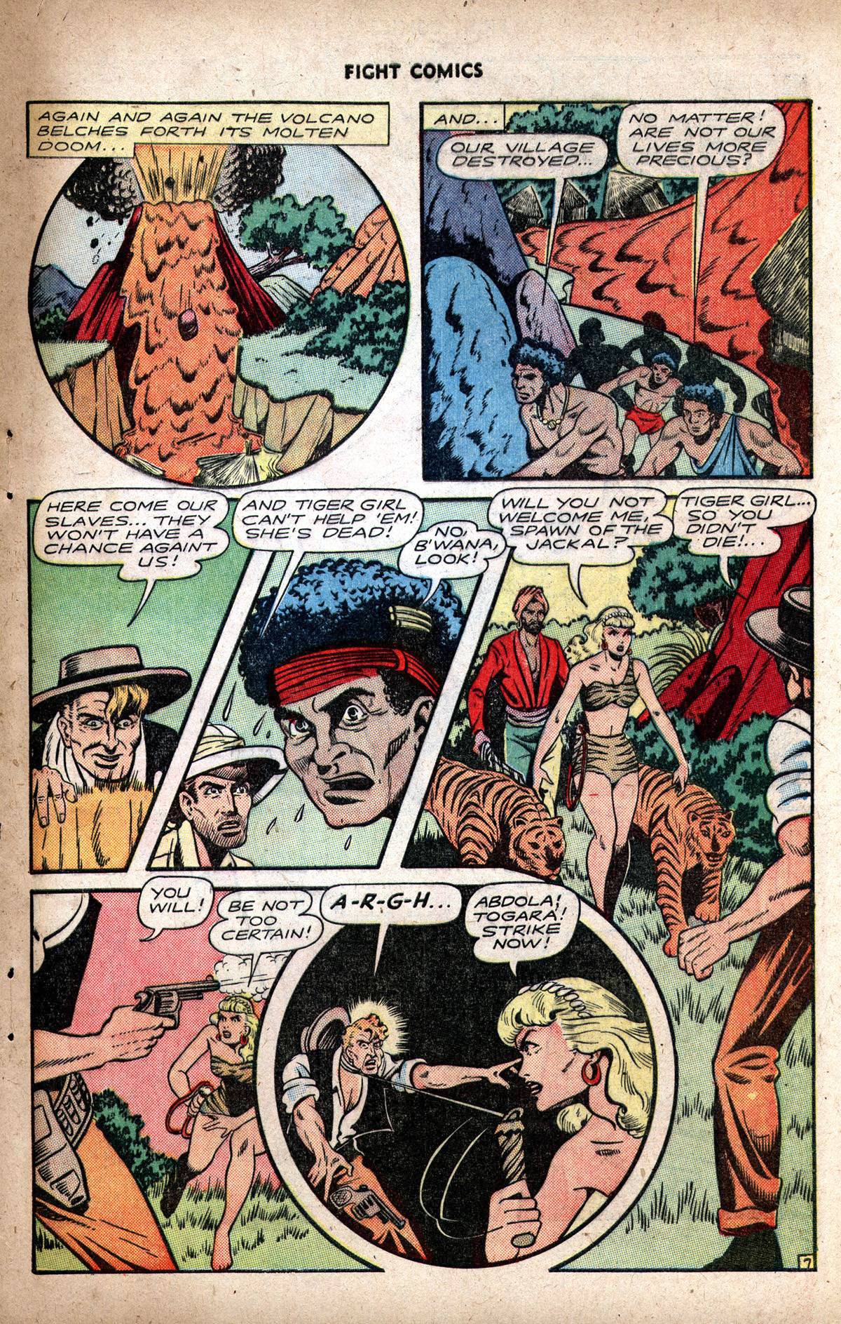 Read online Fight Comics comic -  Issue #49 - 49