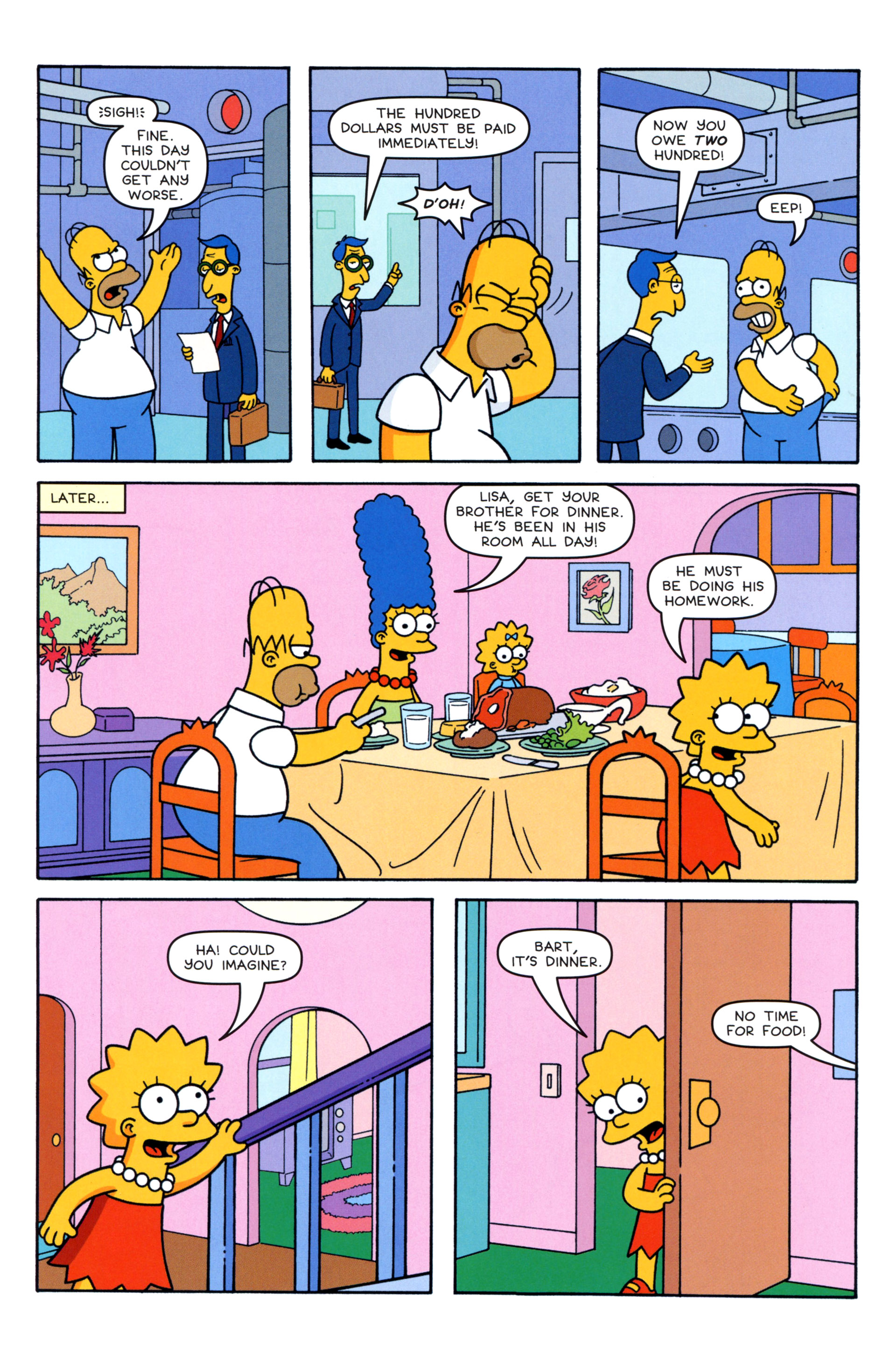 Read online Simpsons Comics comic -  Issue #203 - 13