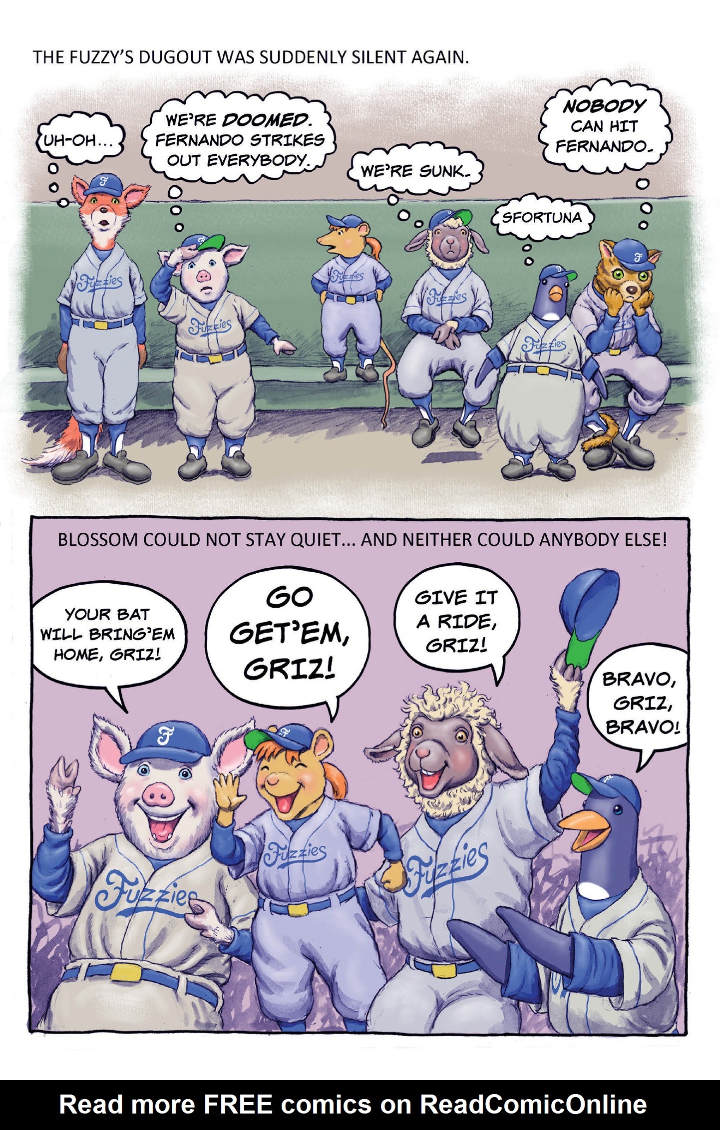 Read online Fuzzy Baseball comic -  Issue #1 - 32