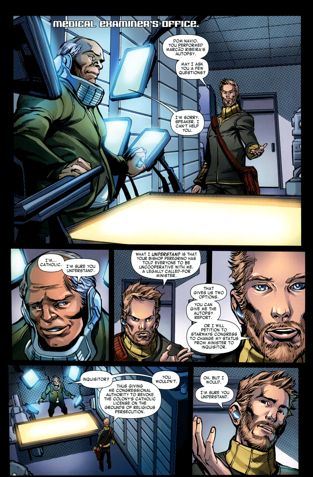 Read online Orson Scott Card's Speaker for the Dead comic -  Issue #2 - 20