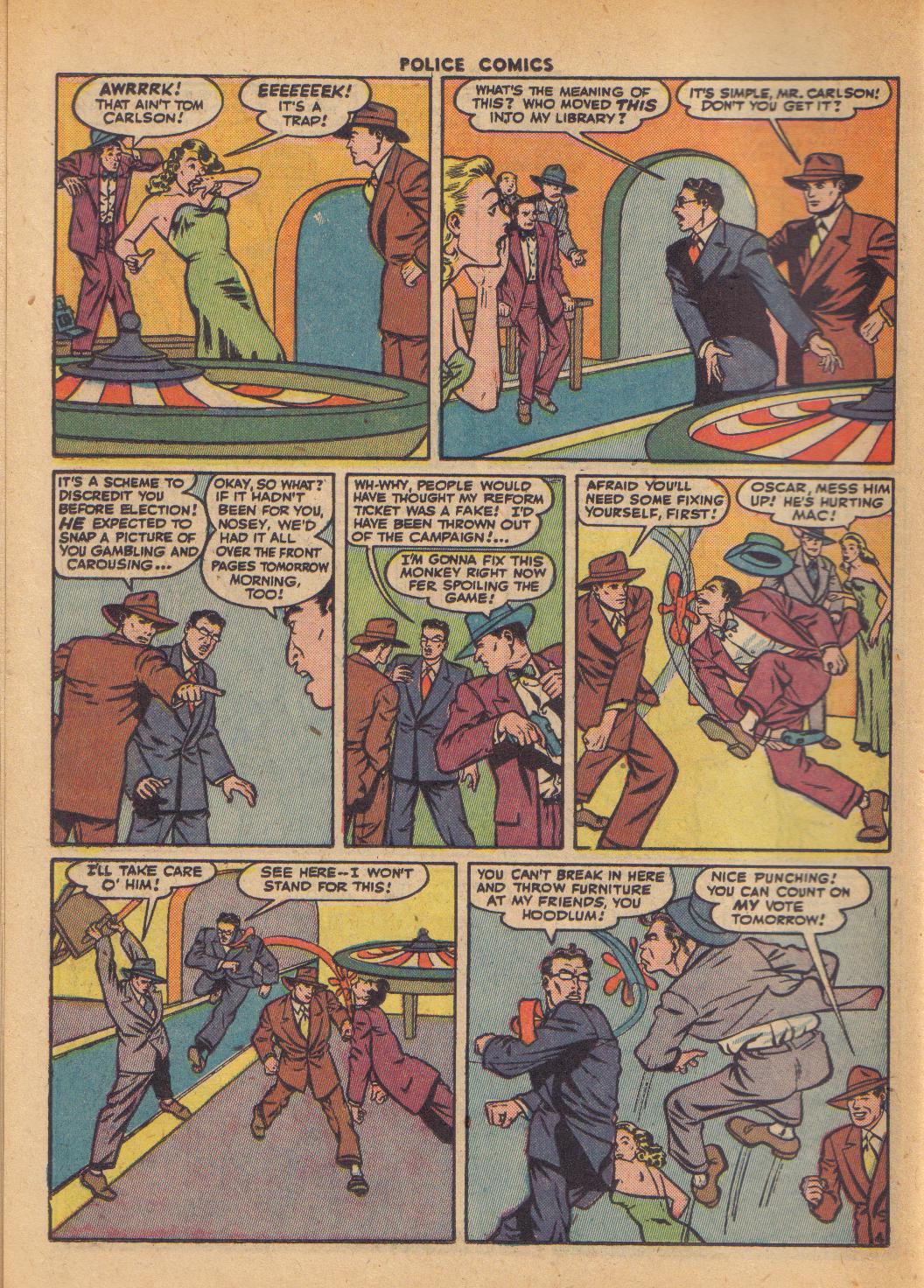 Read online Police Comics comic -  Issue #36 - 28