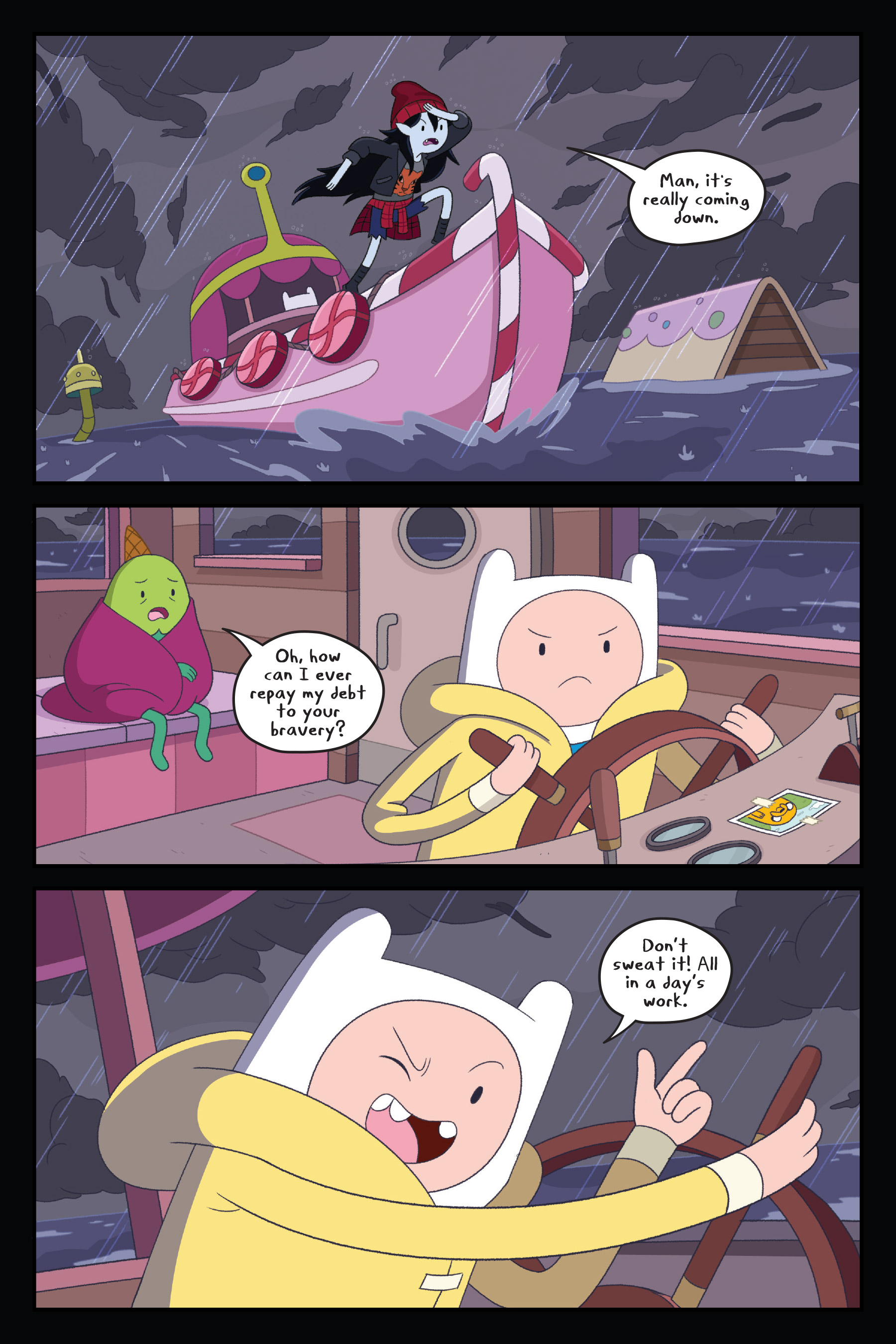 Read online Adventure Time: Thunder Road comic -  Issue # TPB - 6