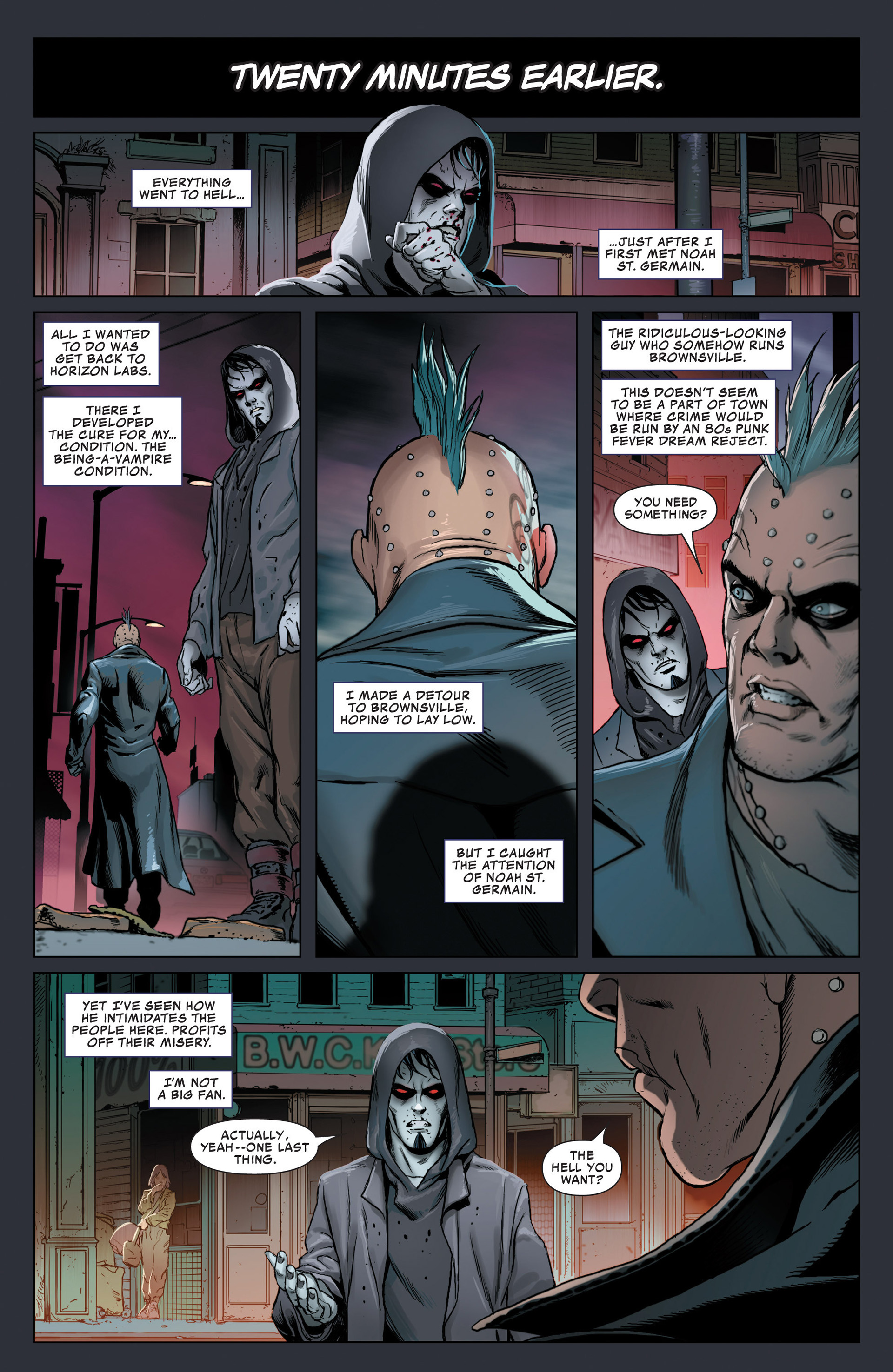 Read online Morbius: The Living Vampire comic -  Issue #2 - 6